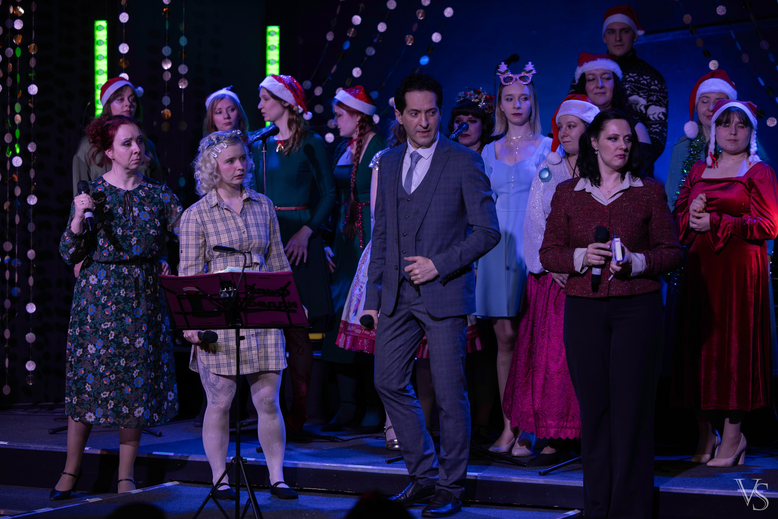 Мюзикл Elf и новогодний концерт Fellowship. Фотограф Виктор Степанов