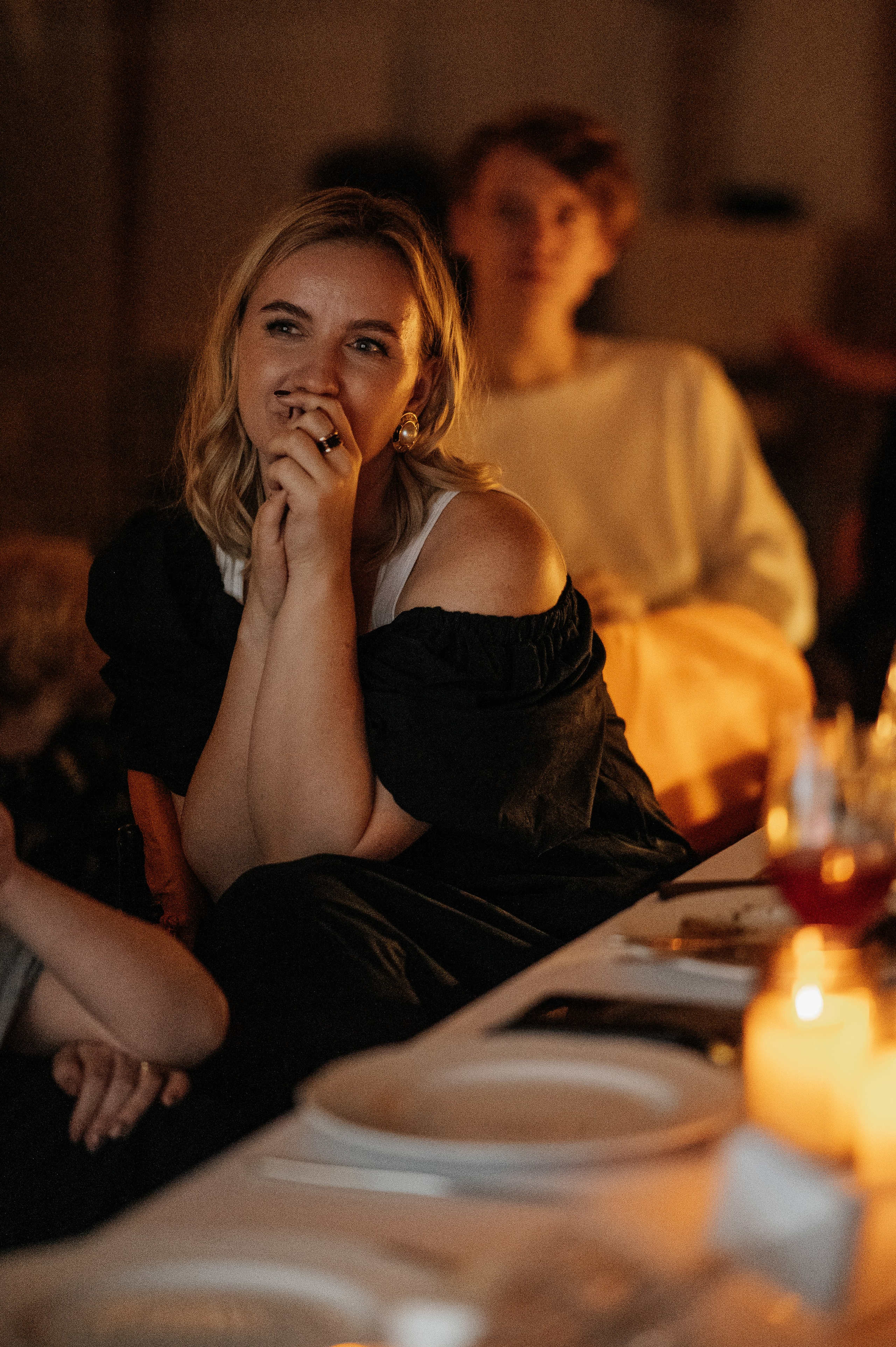 Невероятно атмосферный семейный ужин. Wedding photographer in Moscow and around the world Andrey Medvednikov