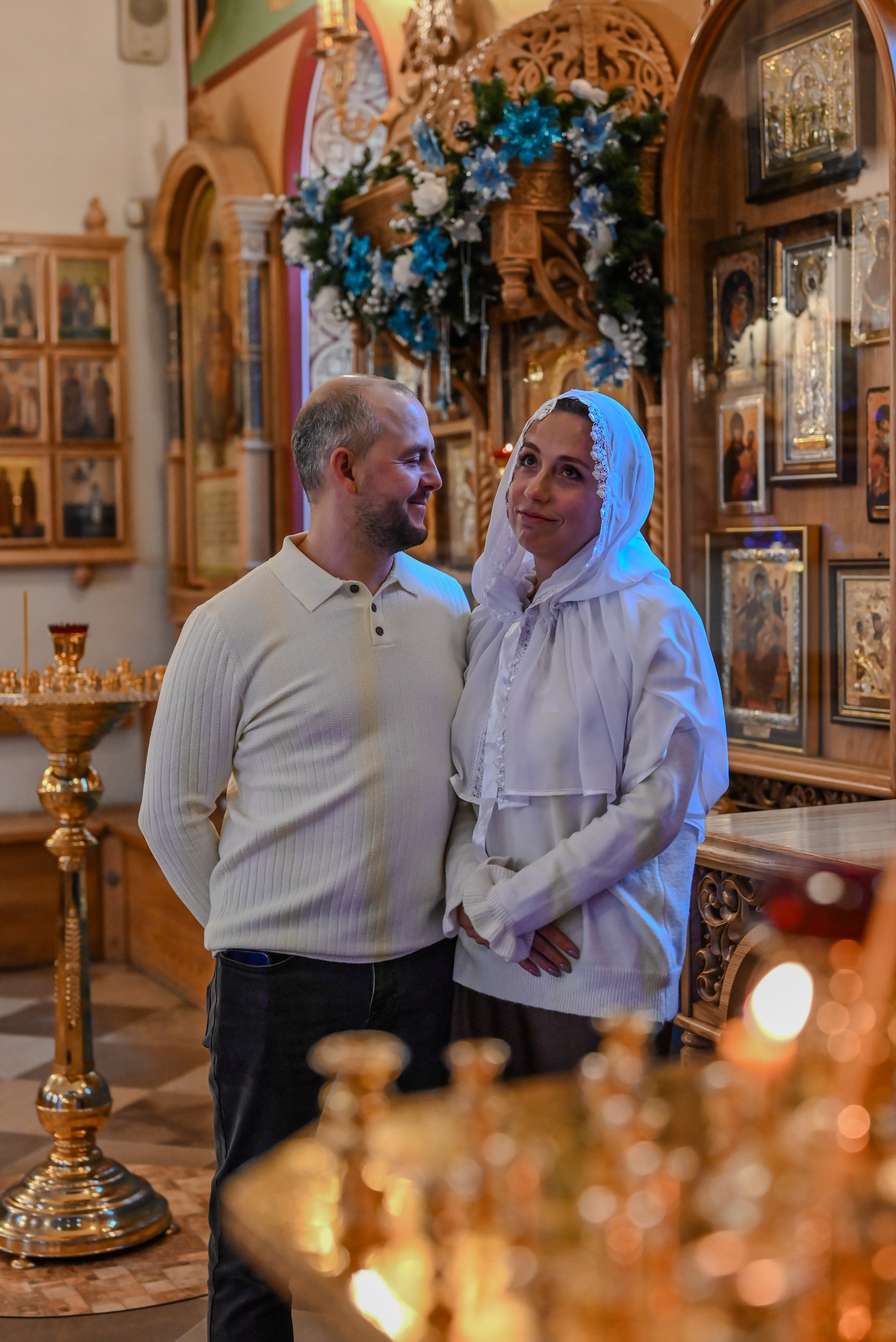 Крещение Совхоз Ленина. Семейный и детский фотограф Москва