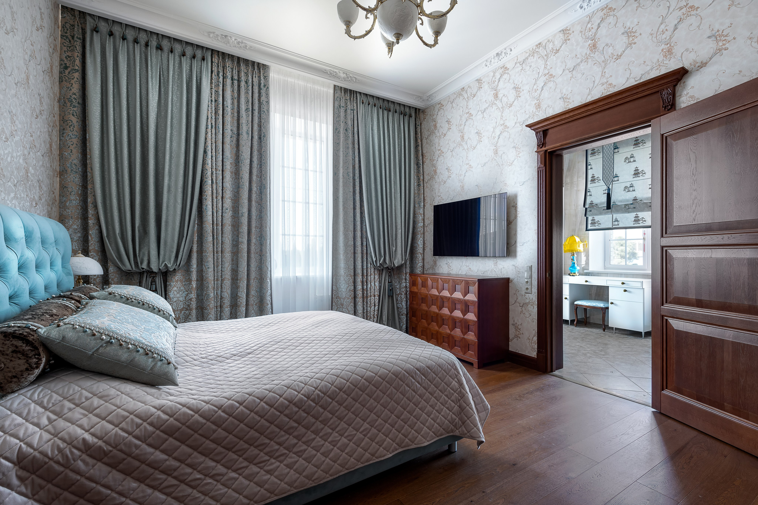 Шторы в Загородном доме | Жанна Слобожанина