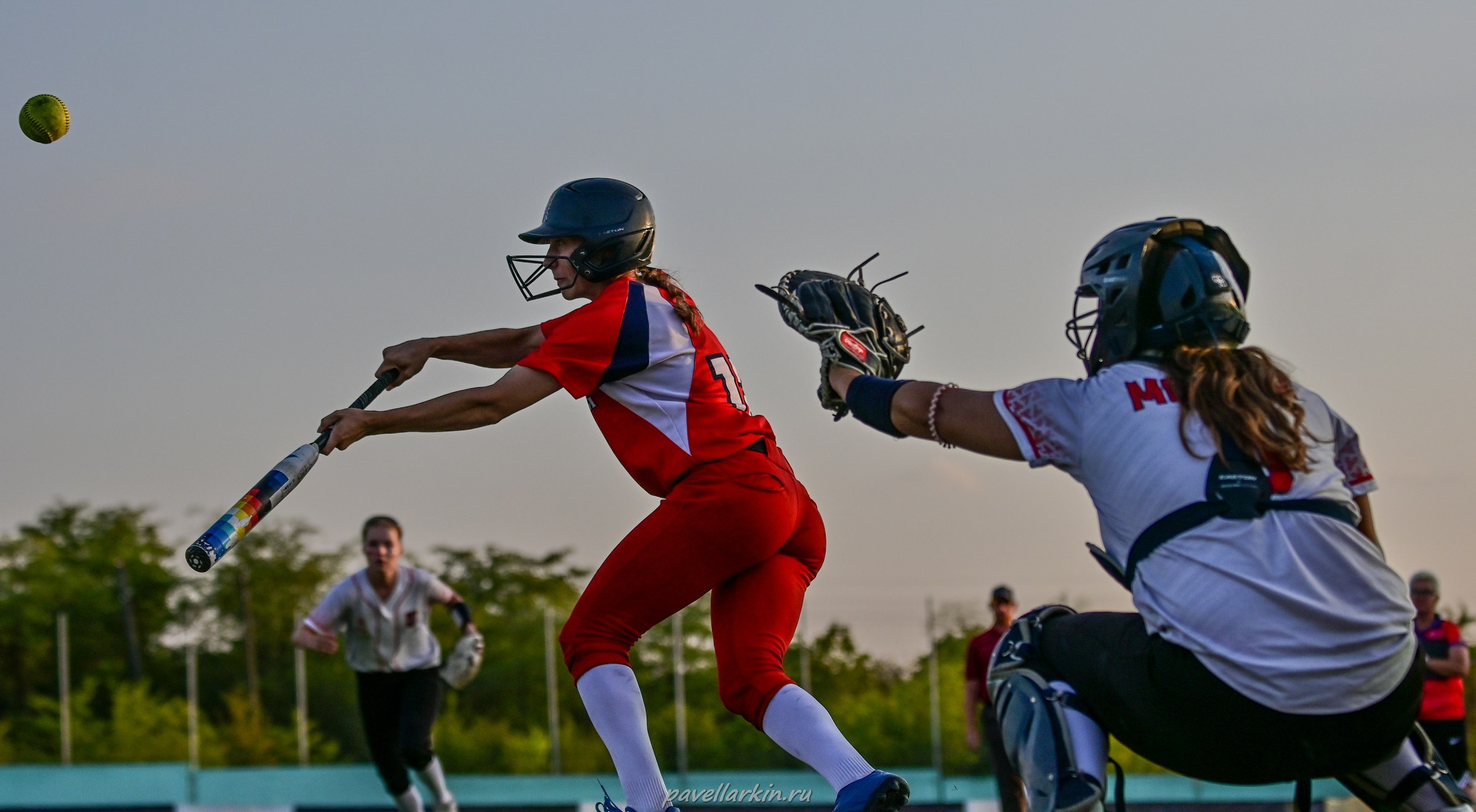 Софтбол: Финал юношеской спартакиады 2025 года. Спортивный фотограф, фотожурналист Павел Ларькин