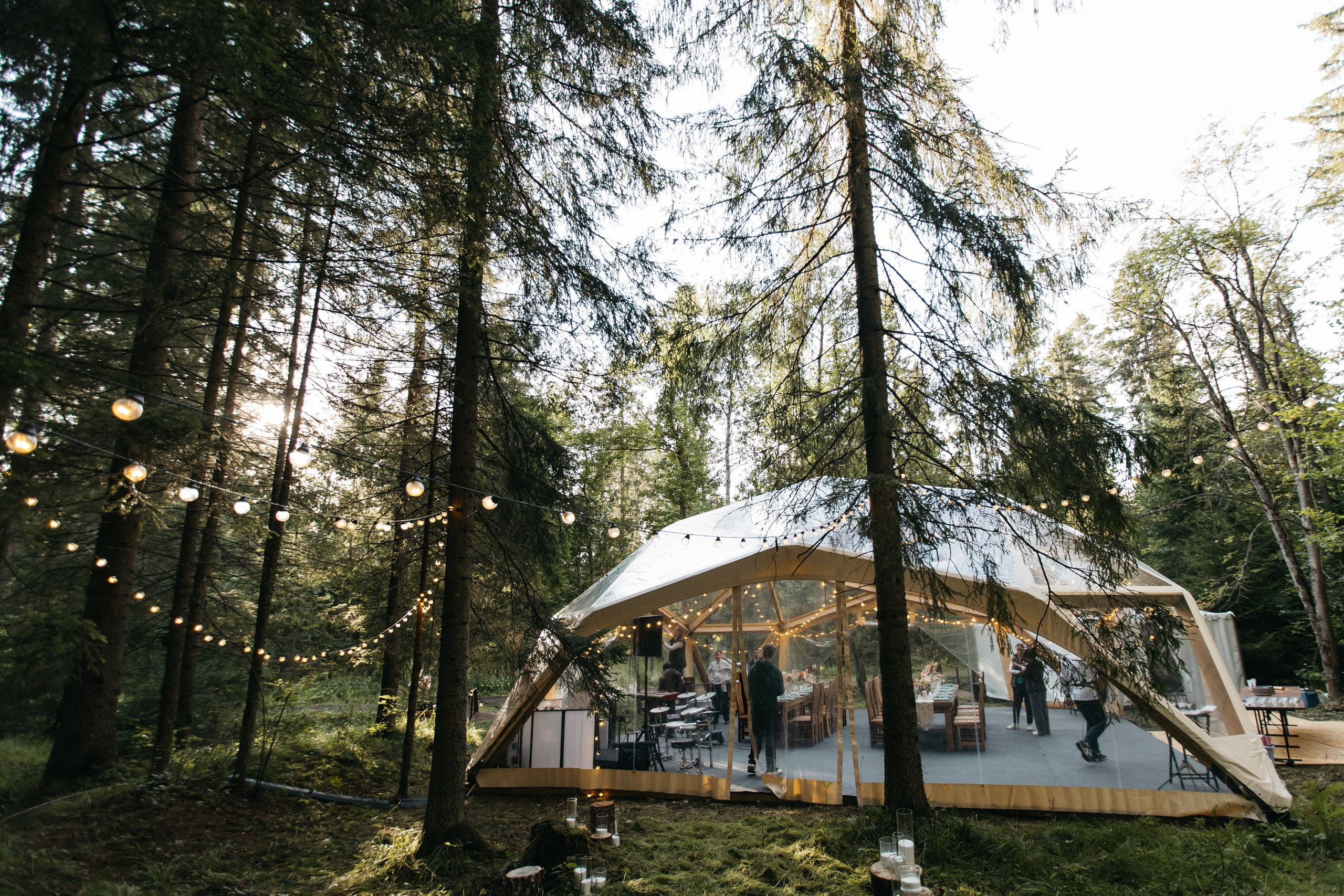 Репортаж Ужин в Лесу. Свадебный и семейный фотограф в Москве Холда Тати