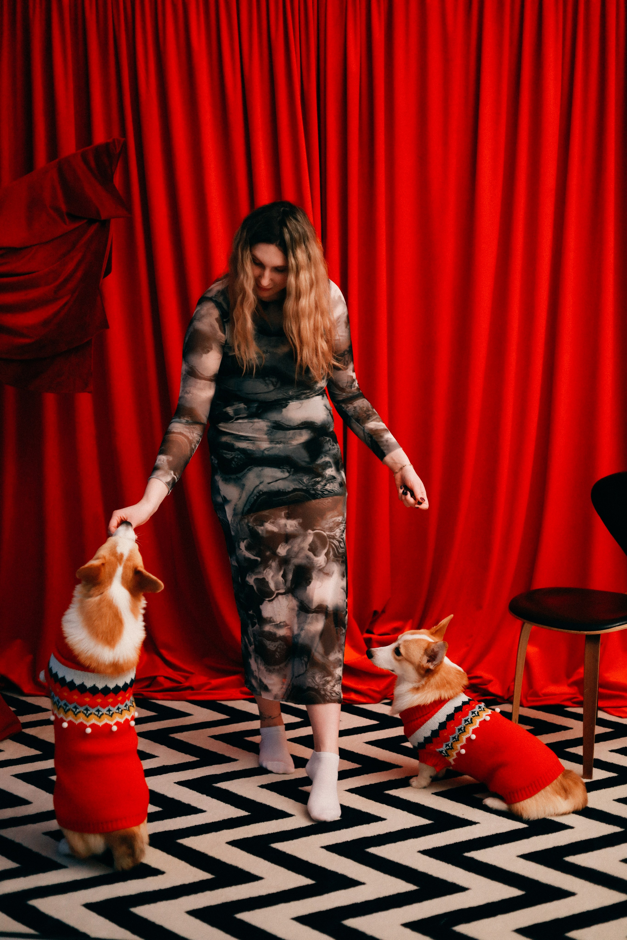 Оля, Антон и сыновья. Фотограф София Комкина