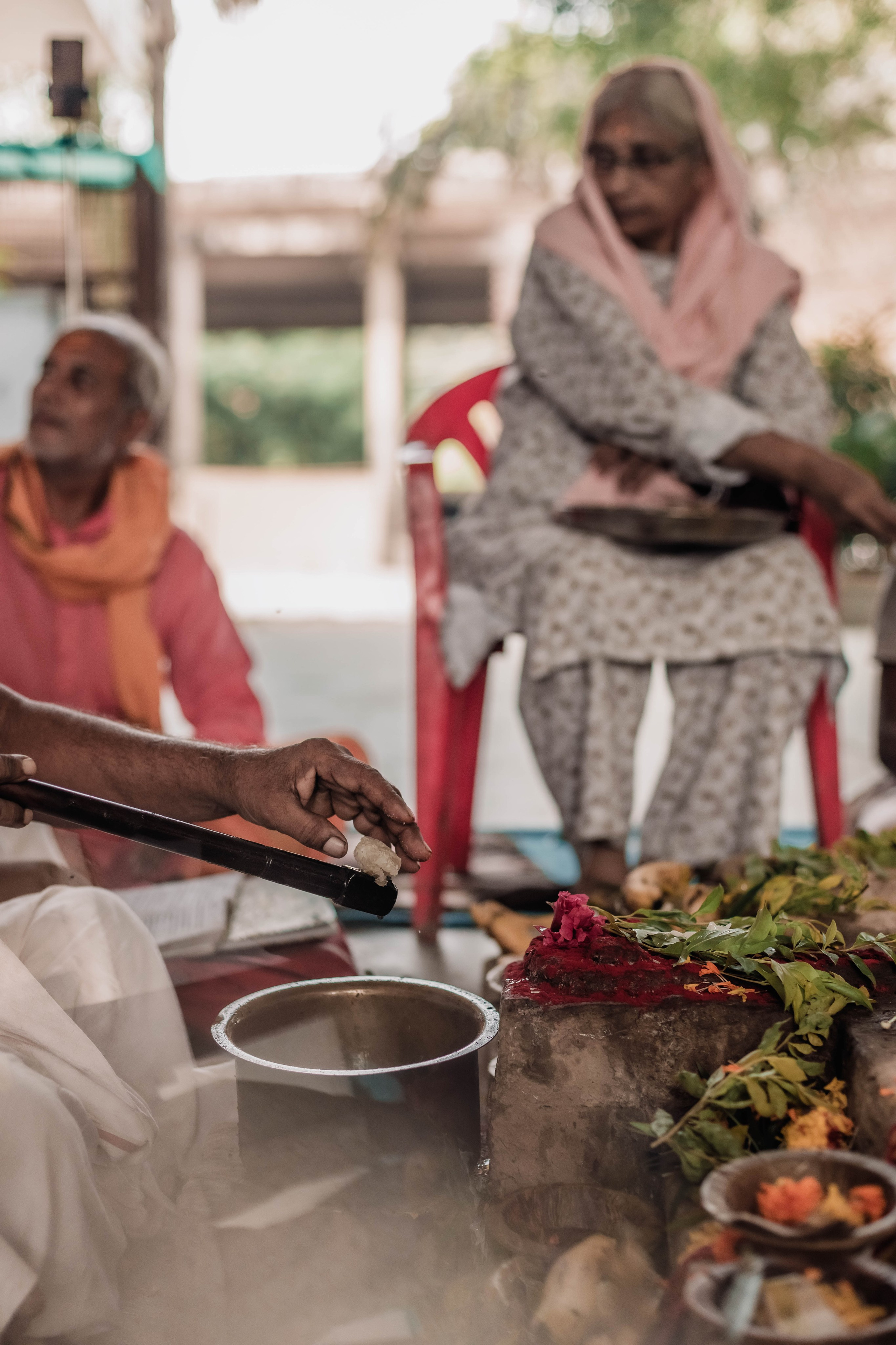 Pitri Paksha yagyas & poojas Devraha Baba ji ashram. Mariam Bagdasaryan