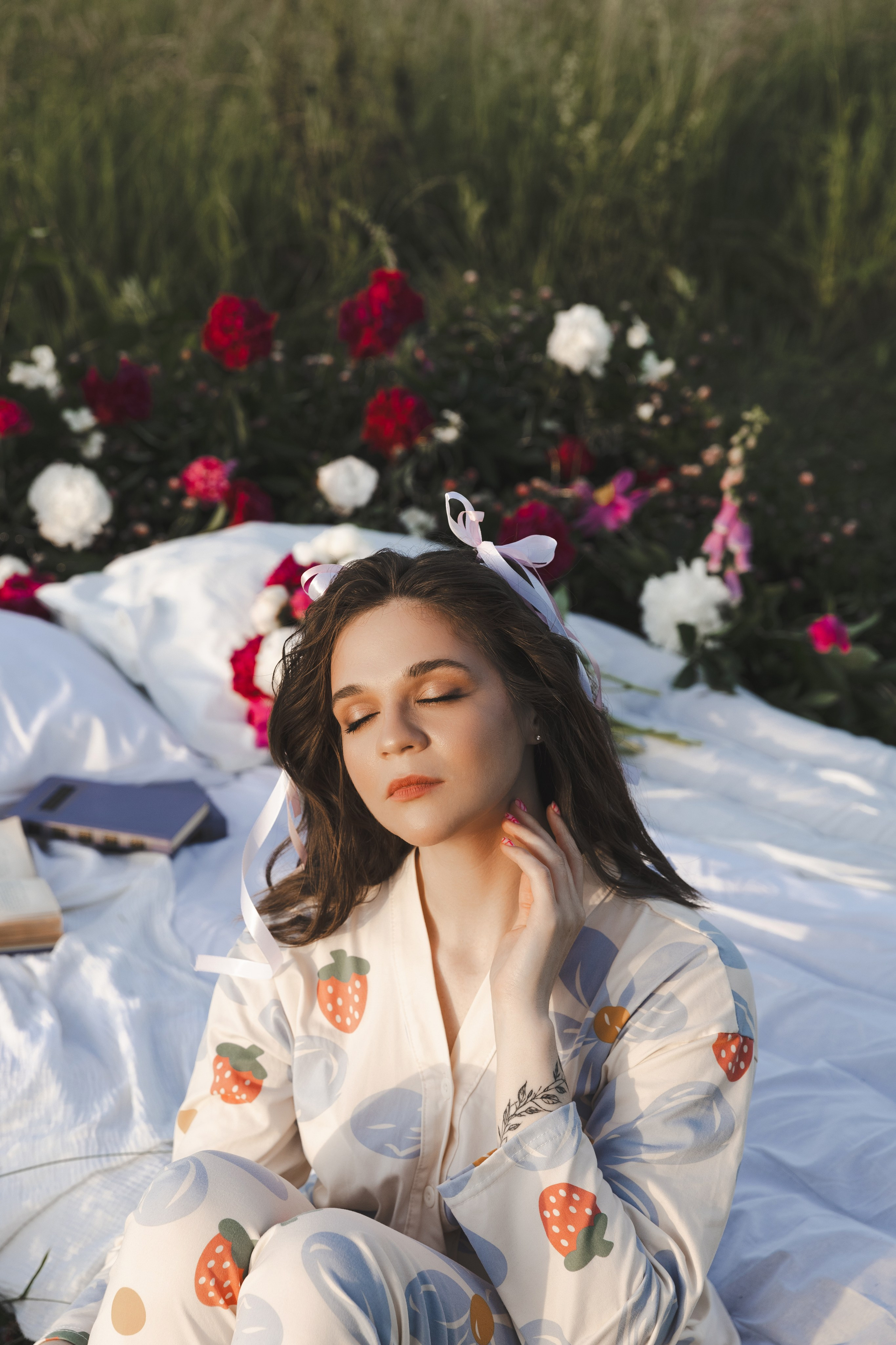 Пионовые сны. Женский и семейный фотограф в Туле Катя Вуколова