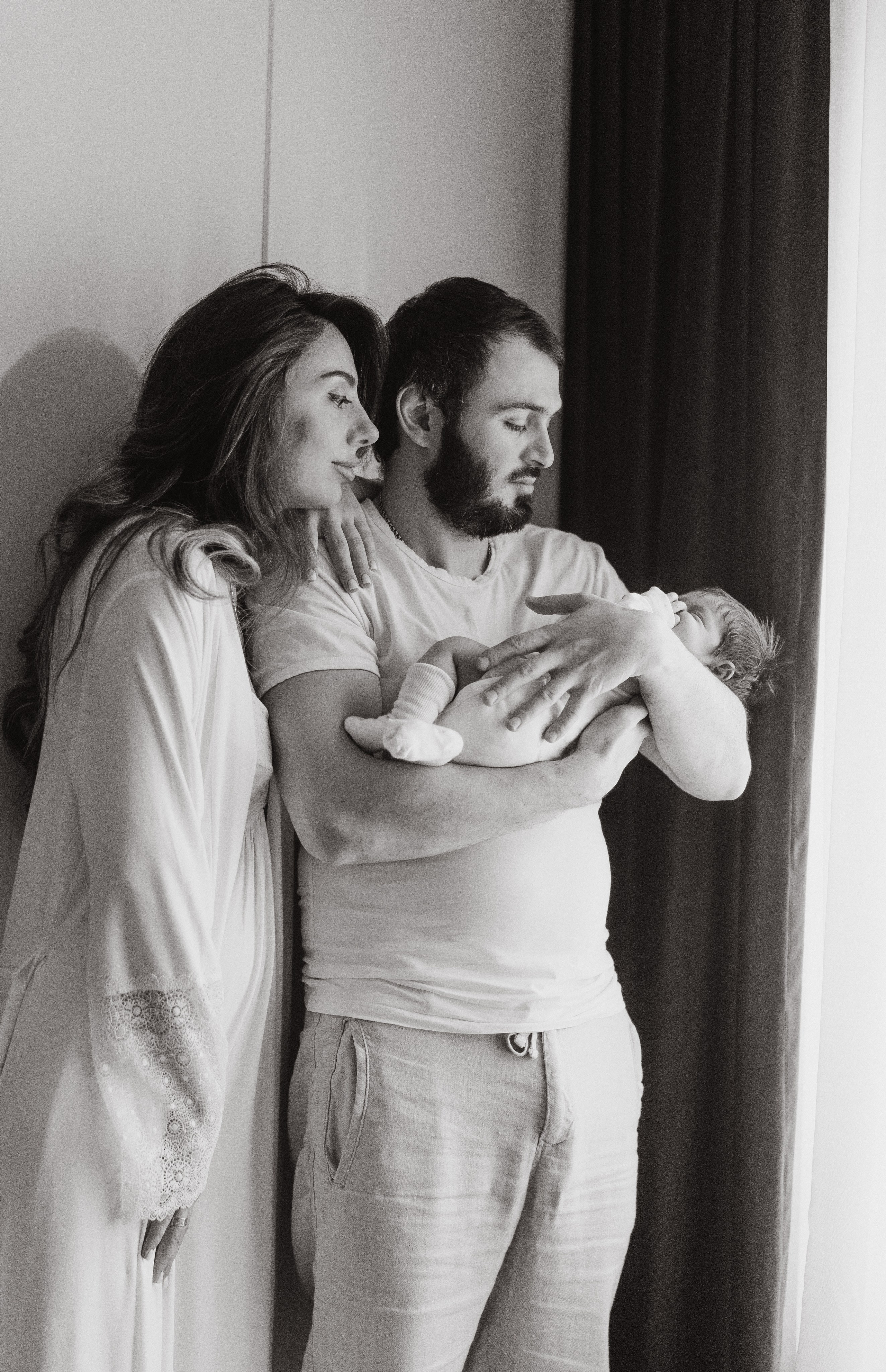 Анике месяц. Семейный, ньюборн фотограф, фотограф на роды в Москве, Виктория Тюльдюкова