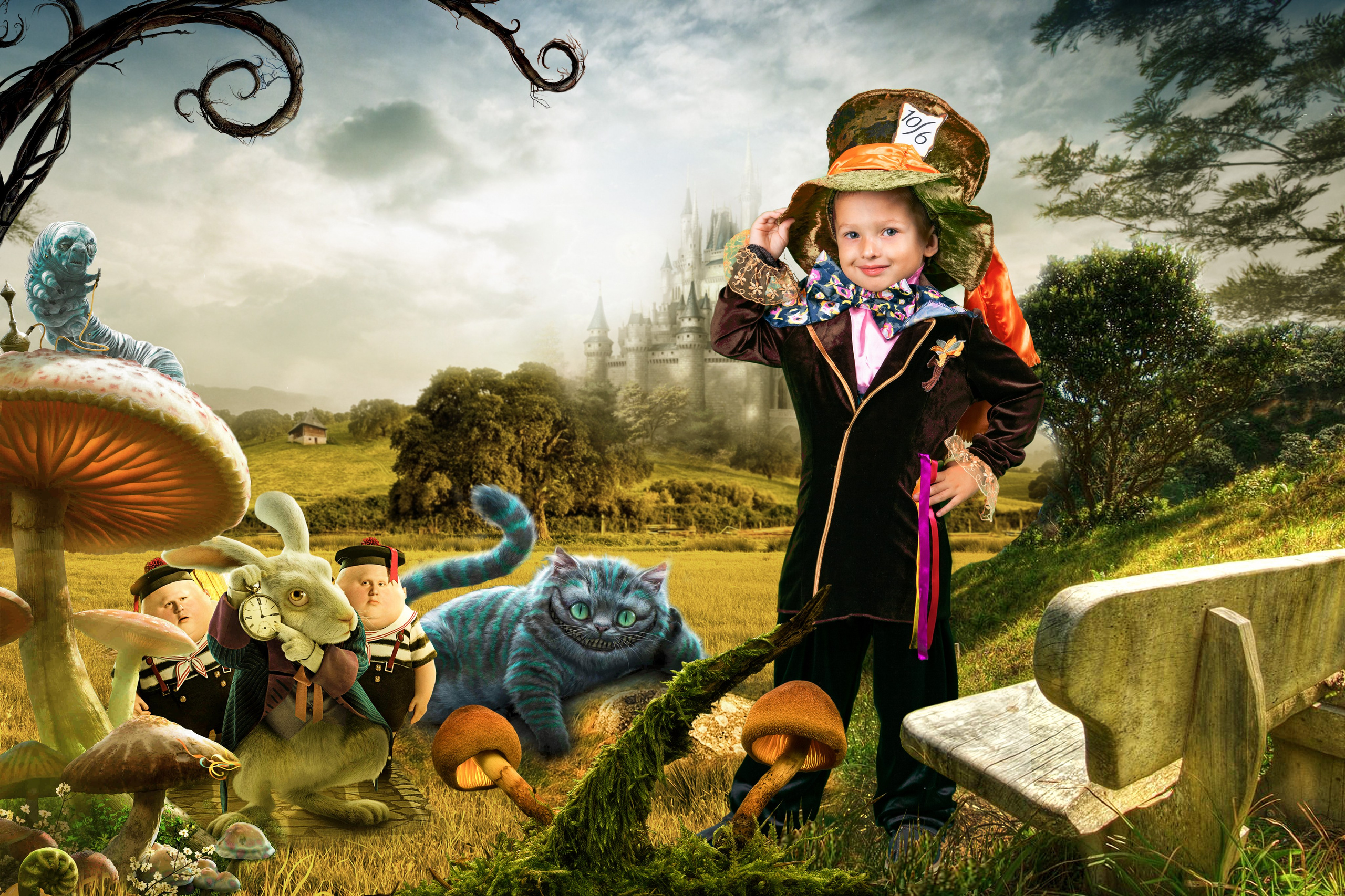 Алиса в стране чудес. Детские фотосъемки Москва и МО