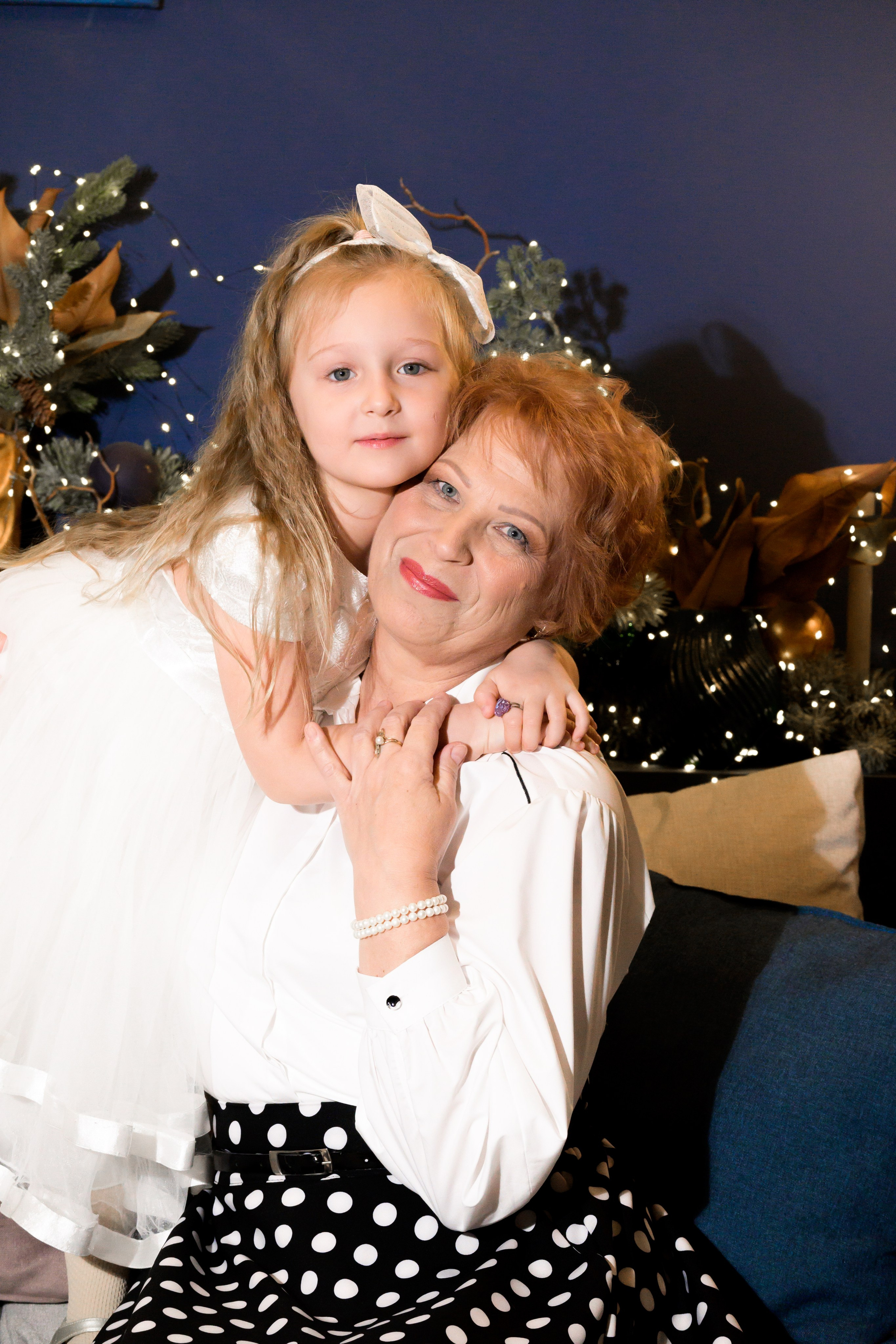 Olya and the family. Fotograf Dmitrii Donets