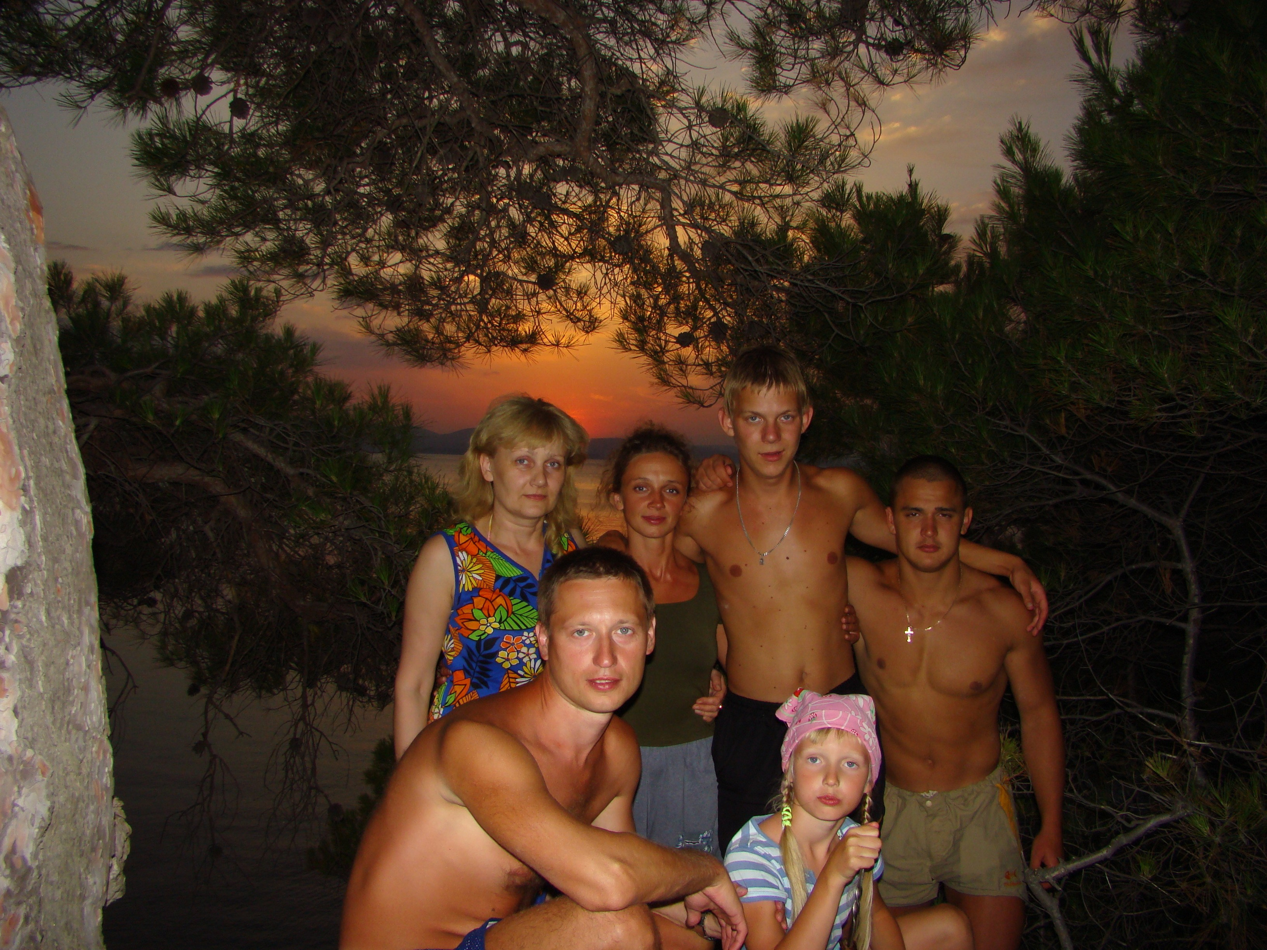 Кабардинка (фото Зевиных) 25.06-24.07.2008. Семейный, Свадебный фотограф СПБ Питер— Романова Екатерина