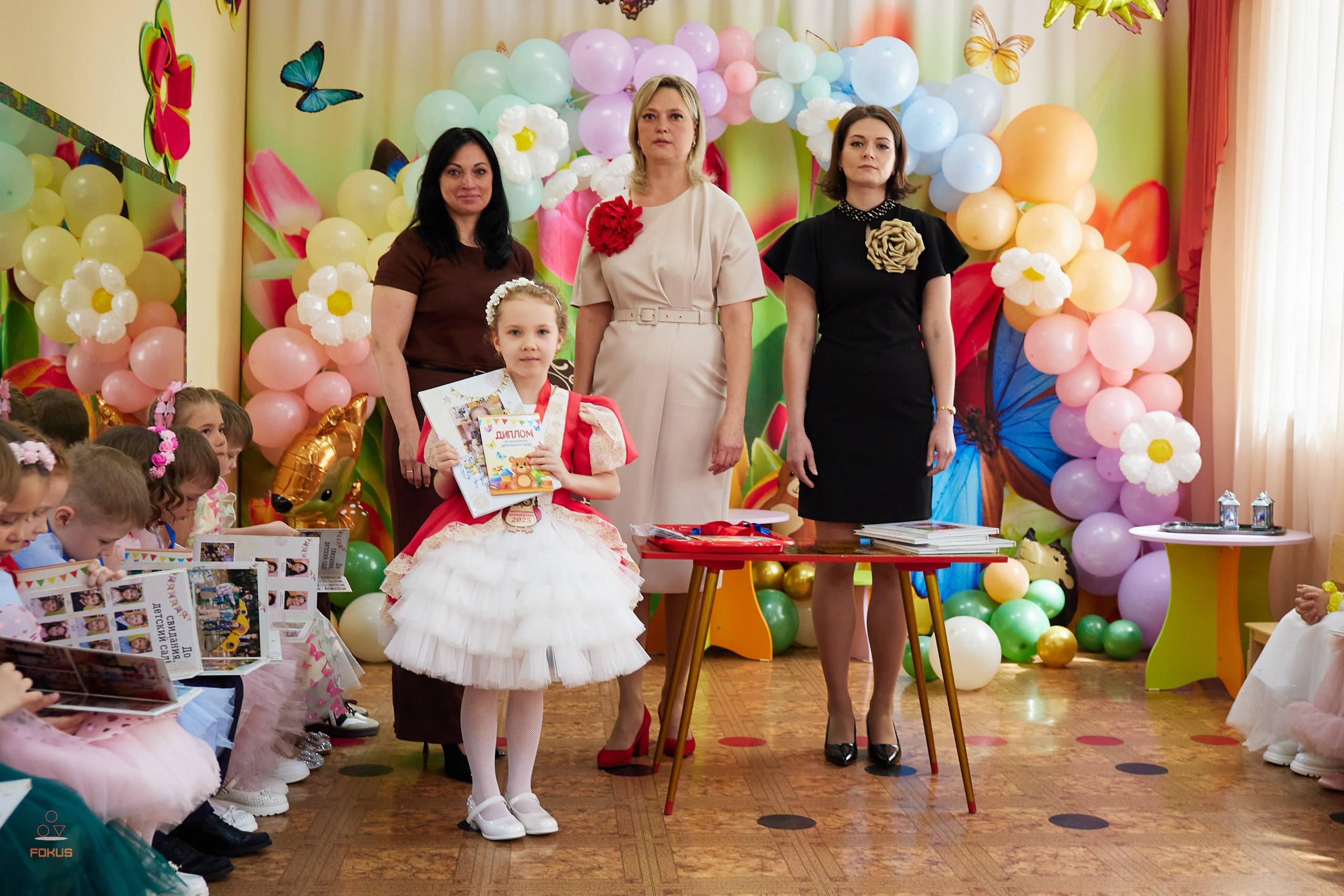 Выпускной детский сад. Спортивный фотограф Некрасов Денис