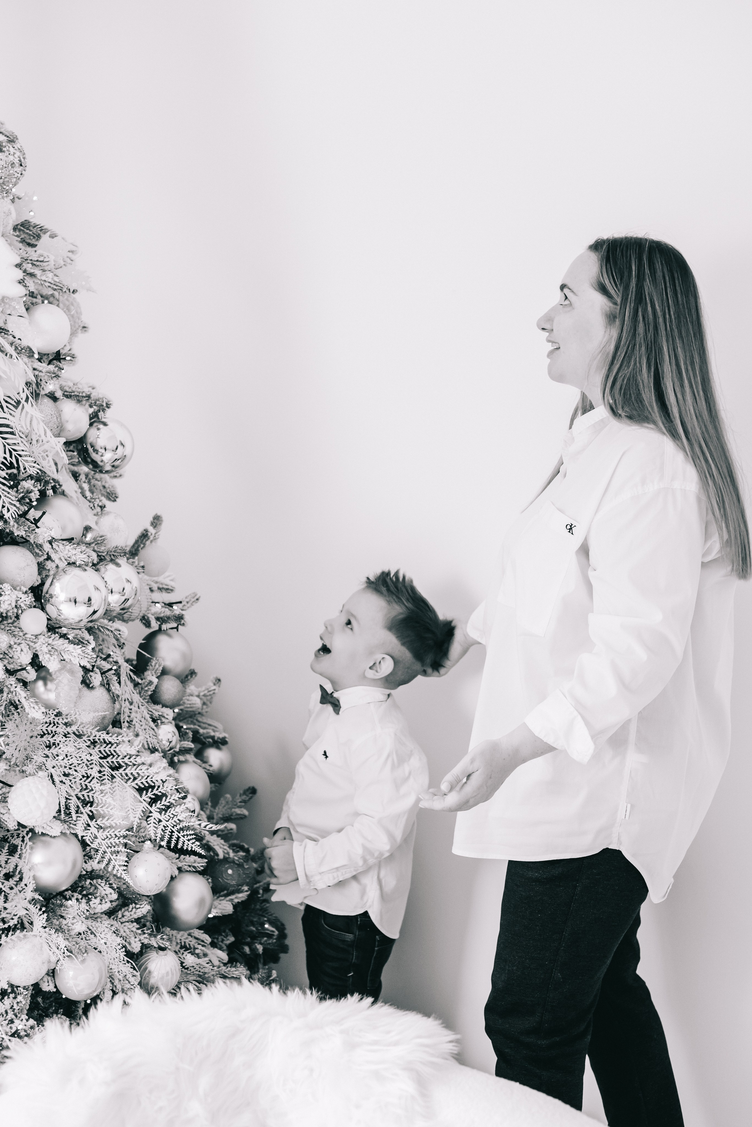 Новогодняя семейная фотосессия Кемерово