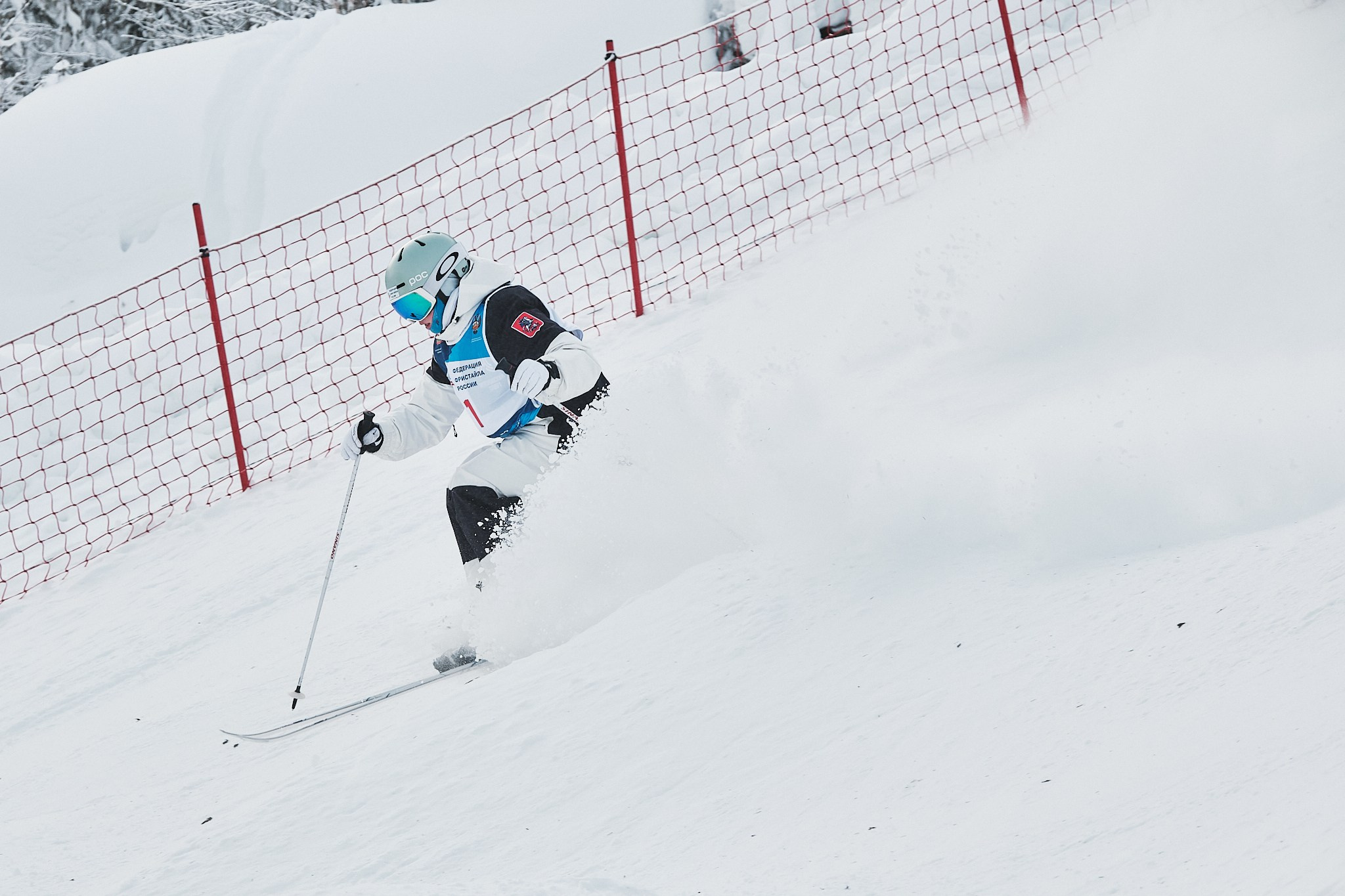 Фотосъемка соревнований по лыжному фристайлу