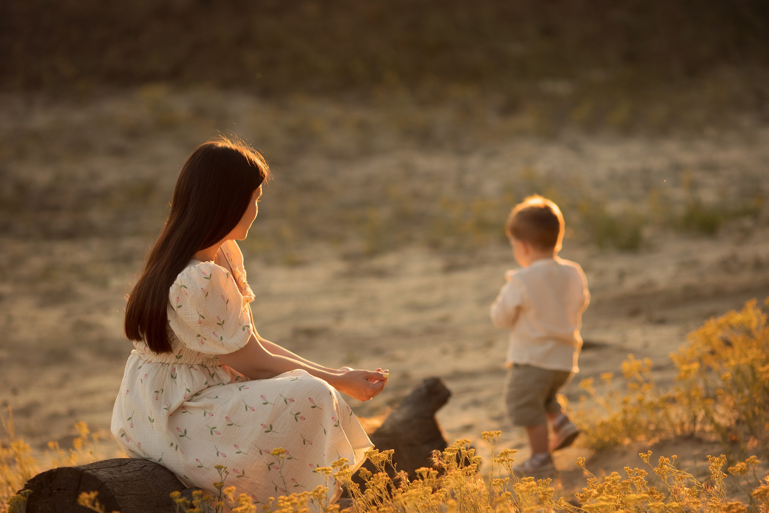 Солнечный лес. Семейный и детский фотограф в Саратове Полина Коткина