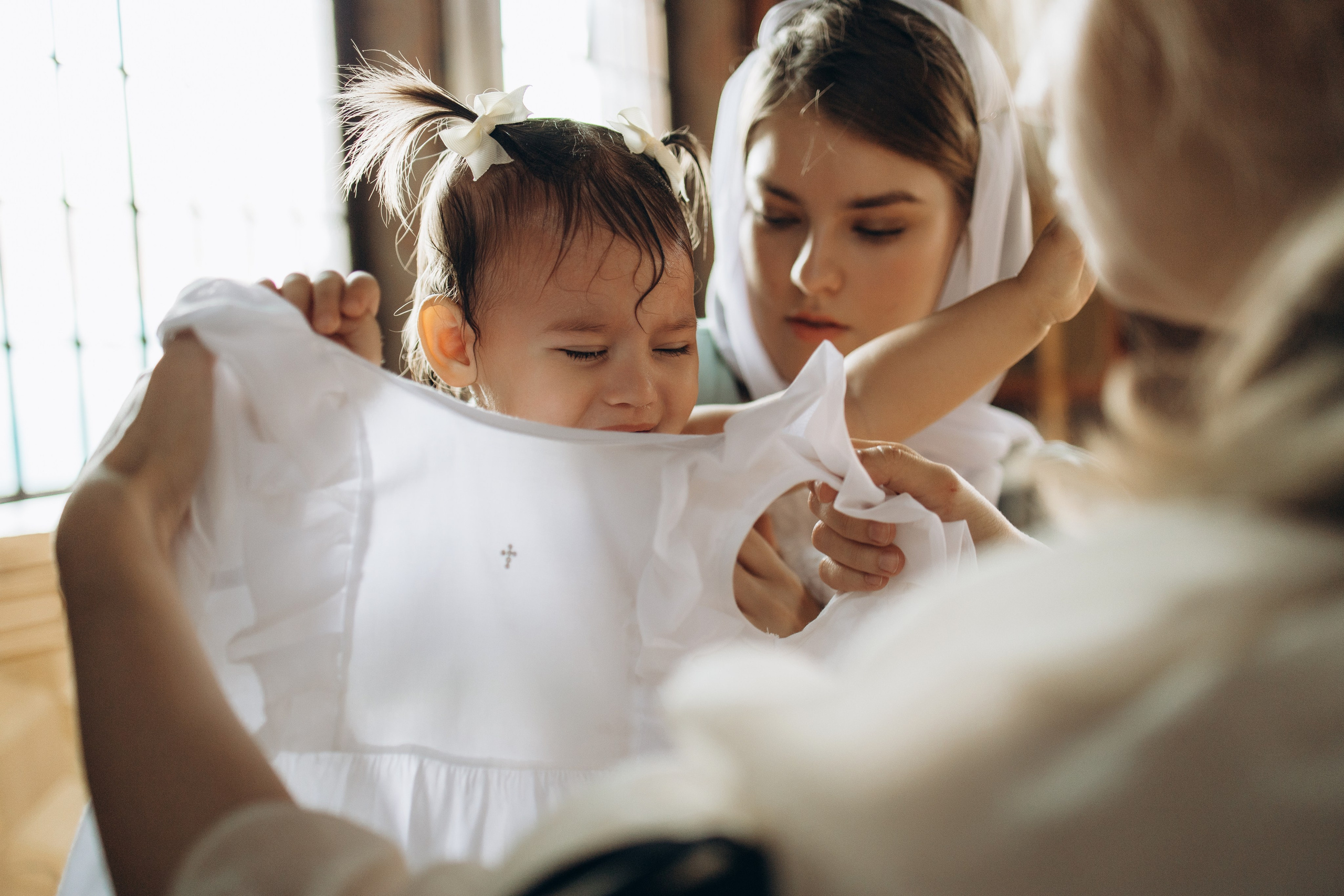 Крещение Стефании. Самый теплый фотограф в Краснодаре Рябоконь Ксения