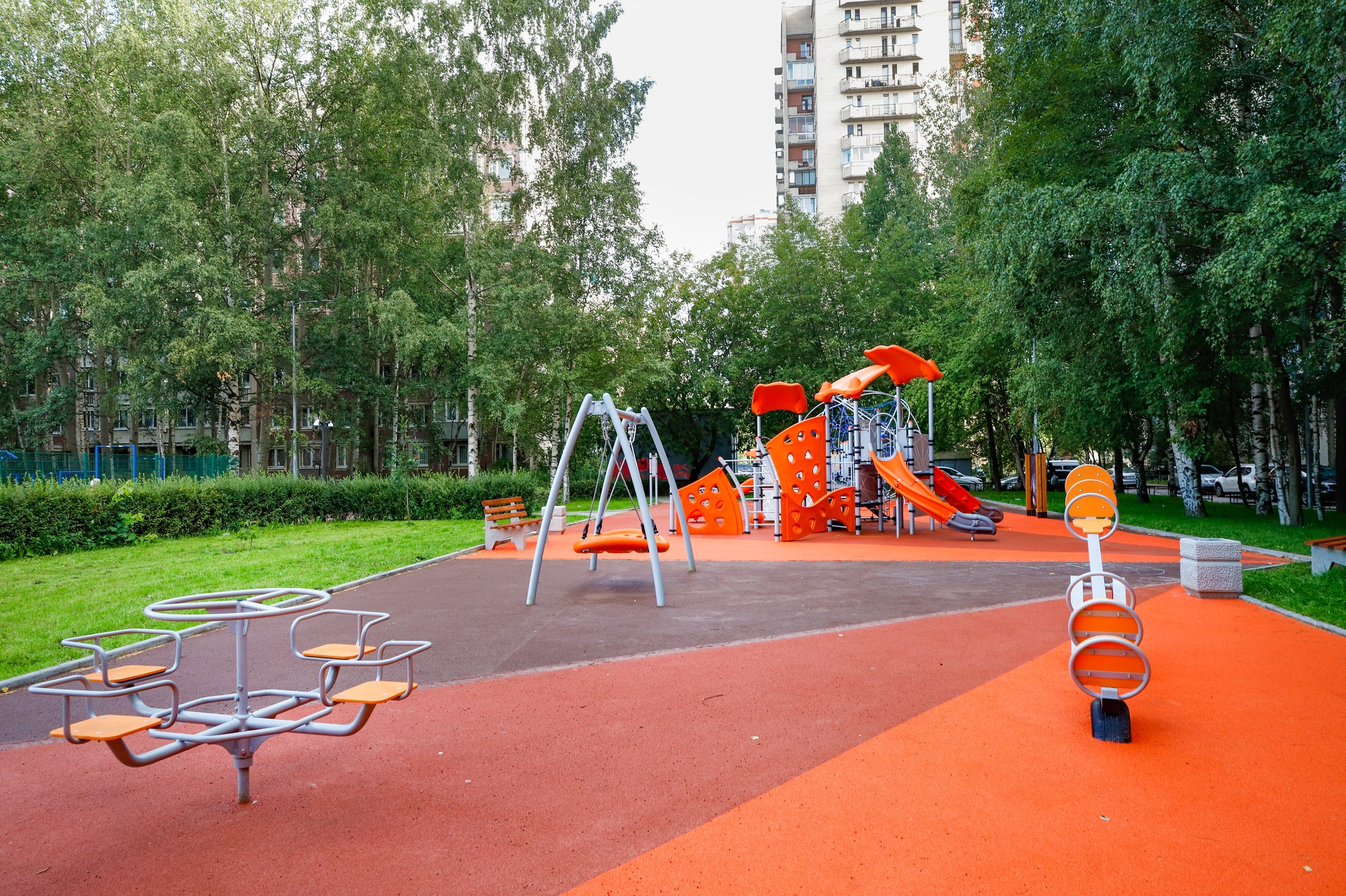 Благоустройство в МО «Озеро Долгое». Фотограф Дарья Попова