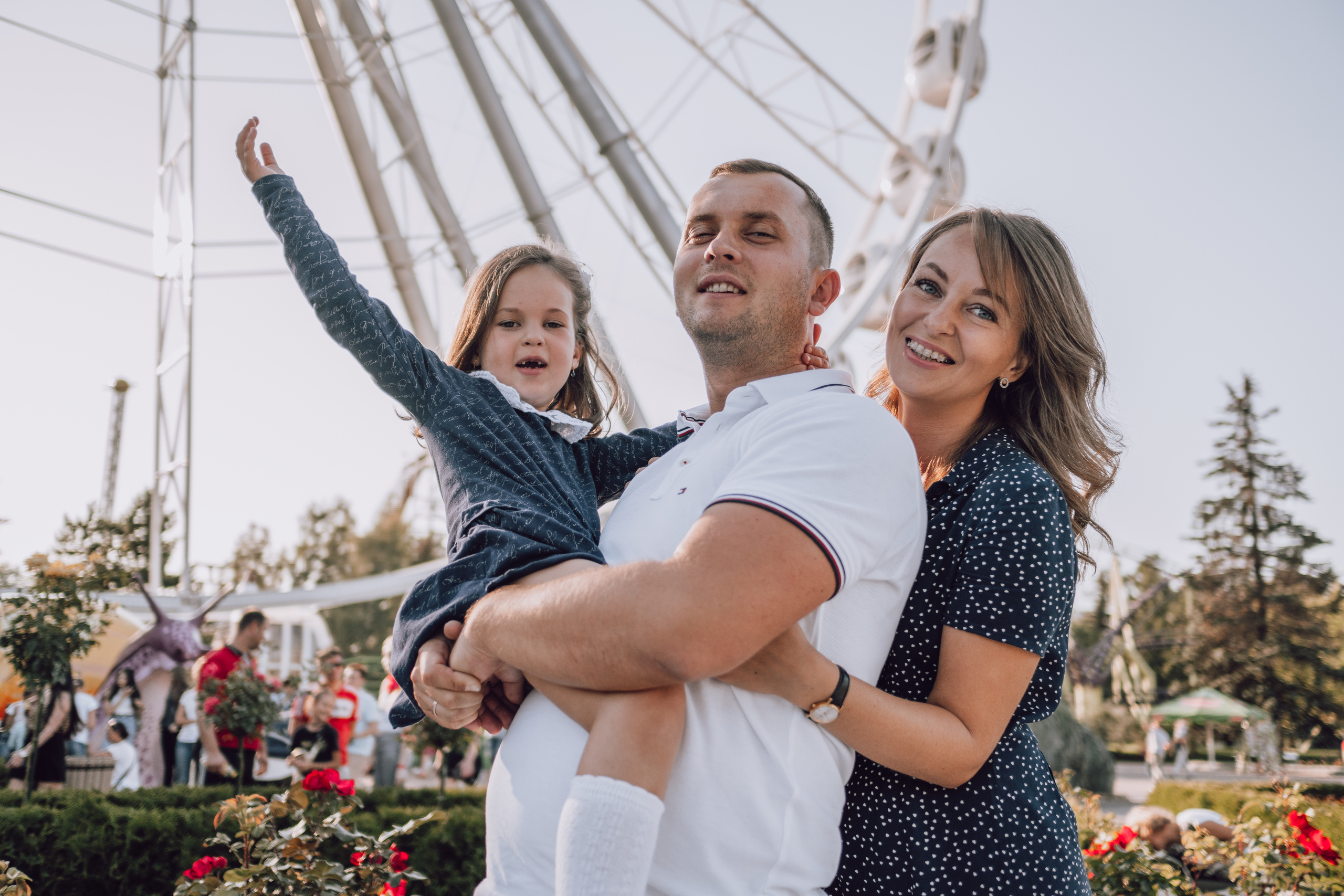 Фотосессия в парке аттракционов в Санкт-Петербурге. Семейный и детский фотограф в Санкт-Петербурге Наталья Григорьева
