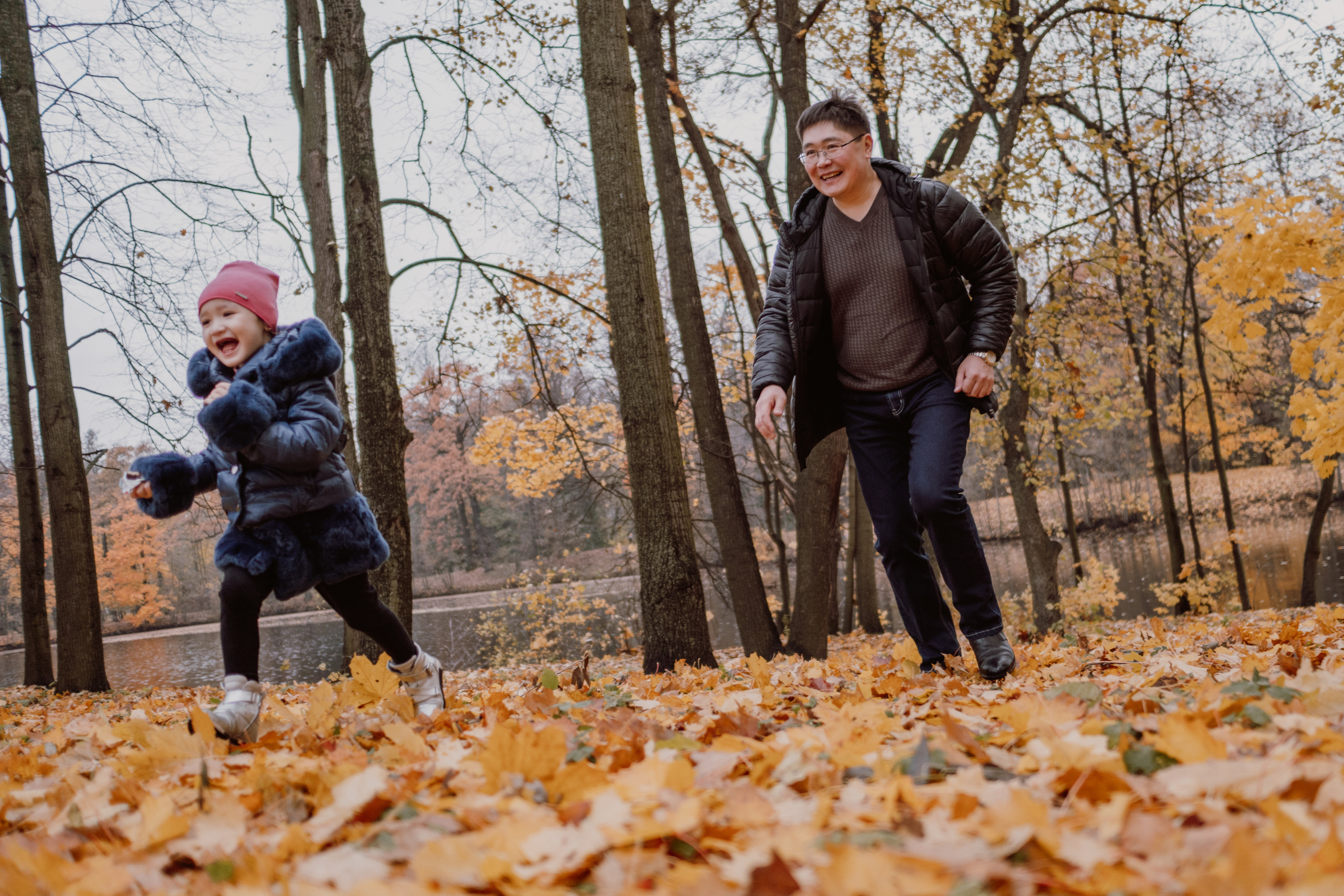 Осенняя семейная фотосессия в Санкт-Петербурге. Семейный и детский фотограф в Санкт-Петербурге Наталья Григорьева