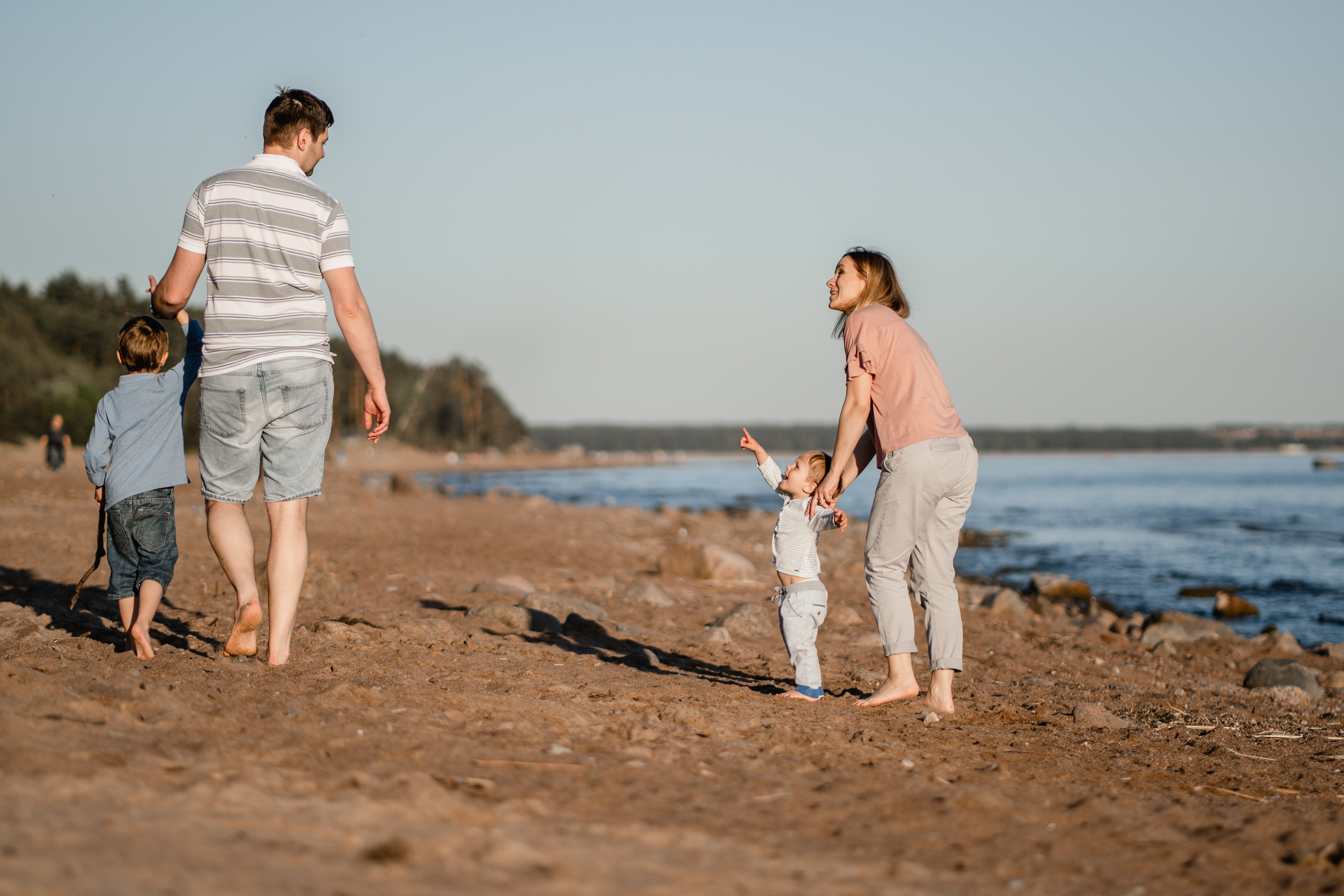 Семейная фотосессия на велосипедах. Семейный и детский фотограф в Санкт-Петербурге Наталья Григорьева