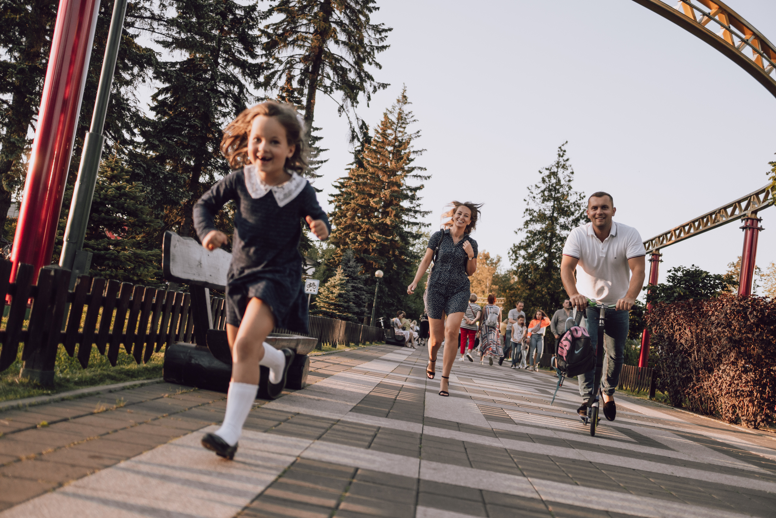 Фотосессия в парке аттракционов в Санкт-Петербурге. Семейный и детский фотограф в Санкт-Петербурге Наталья Григорьева