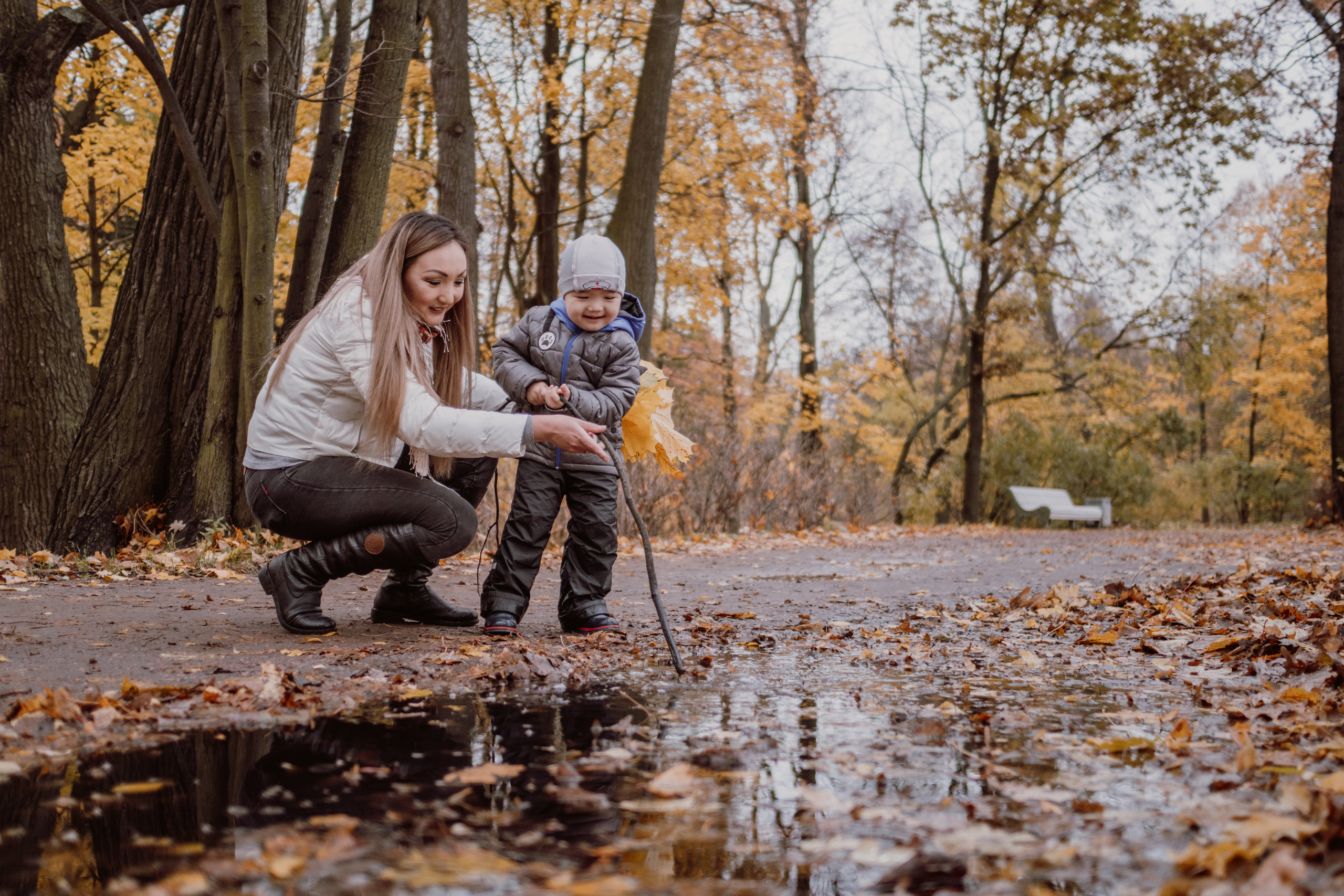 Осенняя семейная фотосессия в Санкт-Петербурге. Семейный и детский фотограф в Санкт-Петербурге Наталья Григорьева