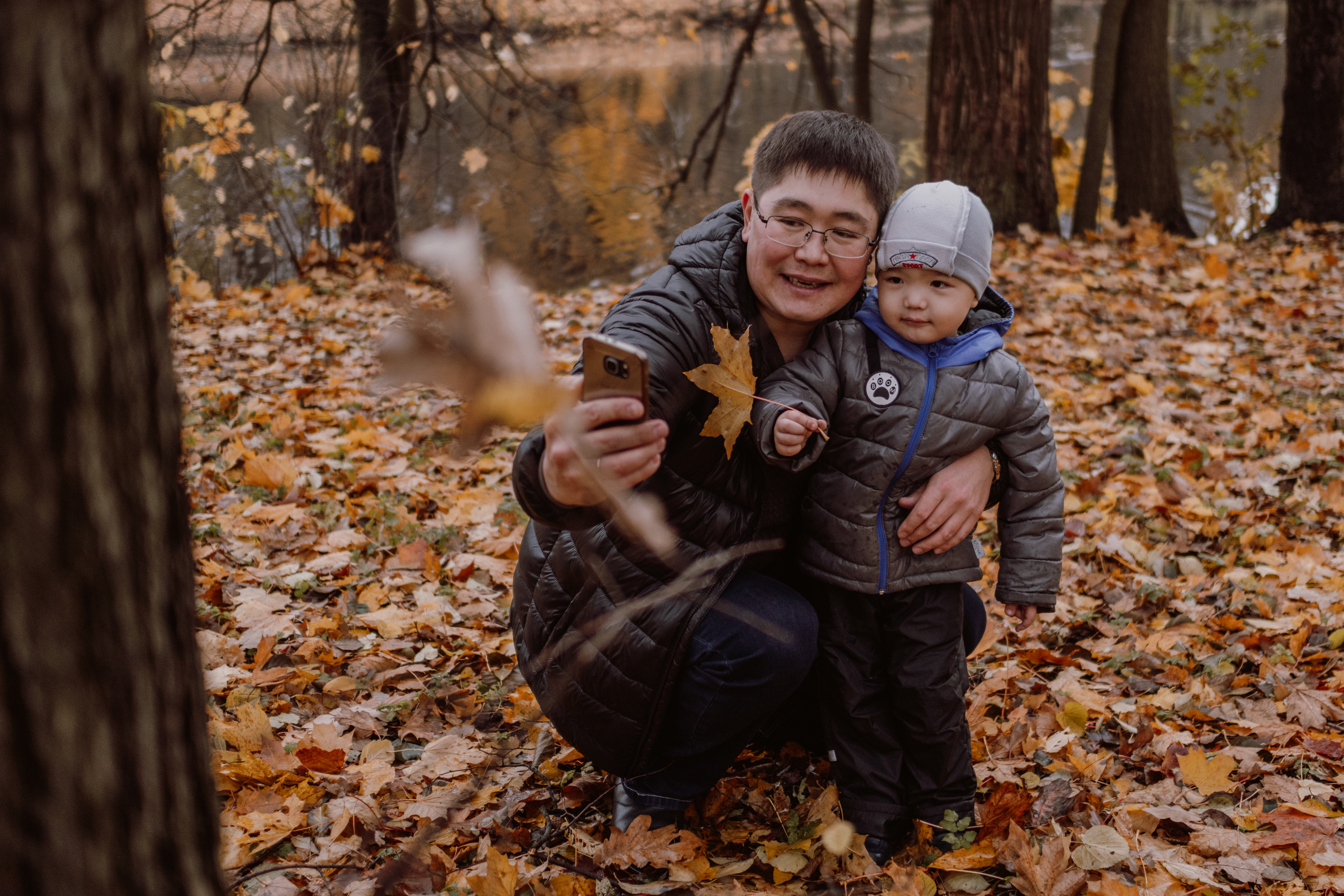 Осенняя семейная фотосессия в Санкт-Петербурге. Семейный и детский фотограф в Санкт-Петербурге Наталья Григорьева