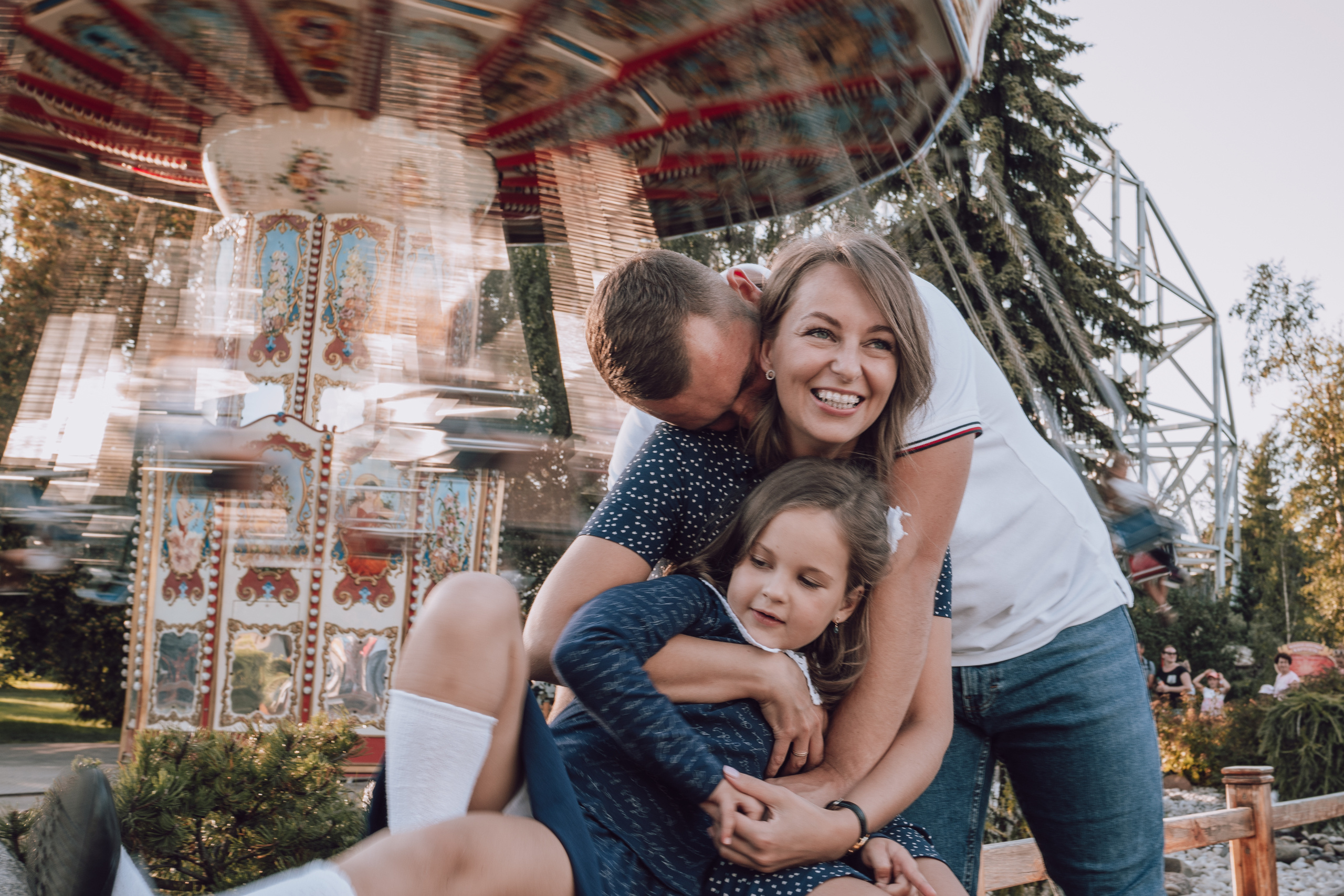 Фотосессия в парке аттракционов в Санкт-Петербурге. Семейный и детский фотограф в Санкт-Петербурге Наталья Григорьева
