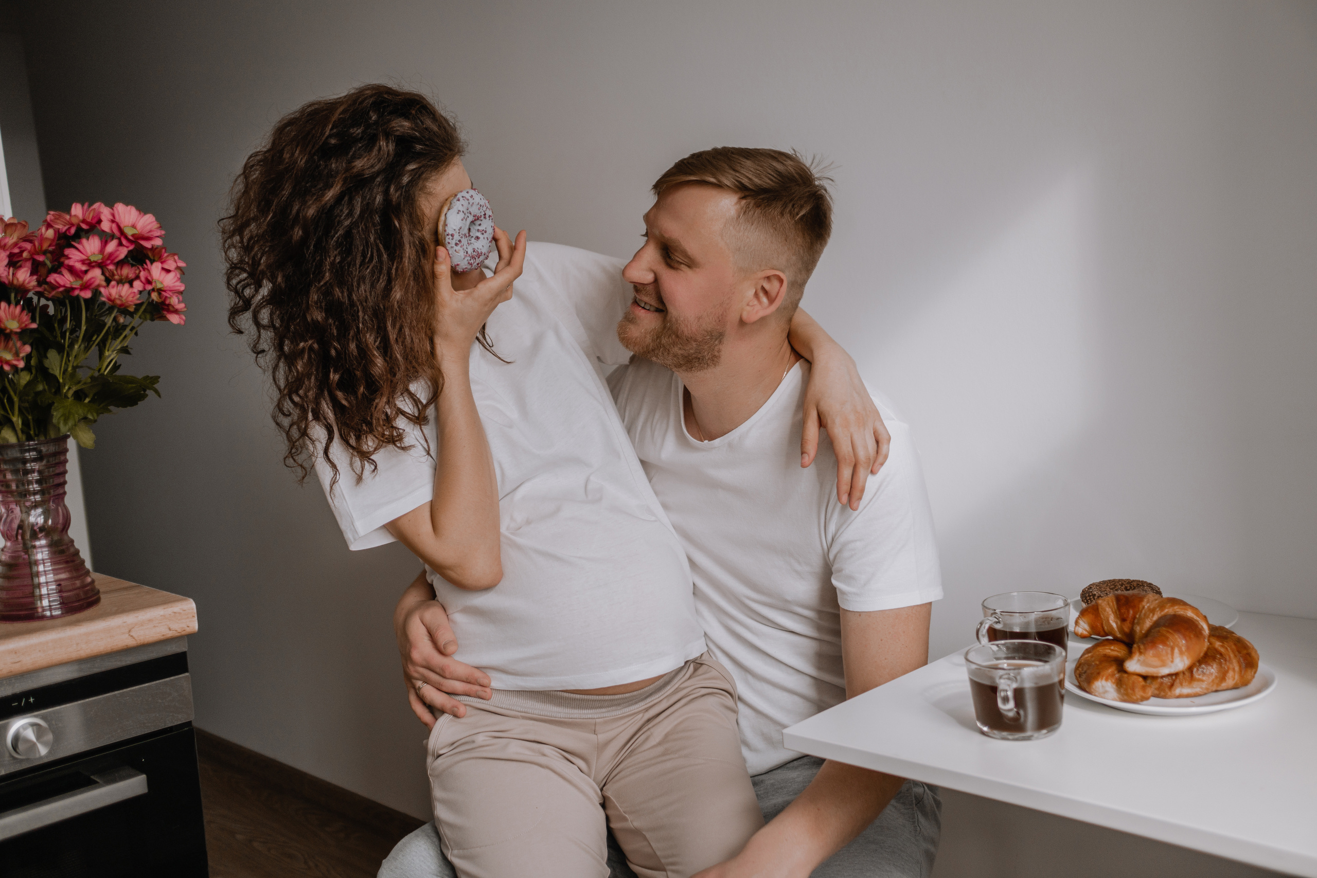 Домашняя фотосессия беременных в Санкт-Петербурге. Семейный и детский фотограф в Санкт-Петербурге Наталья Григорьева