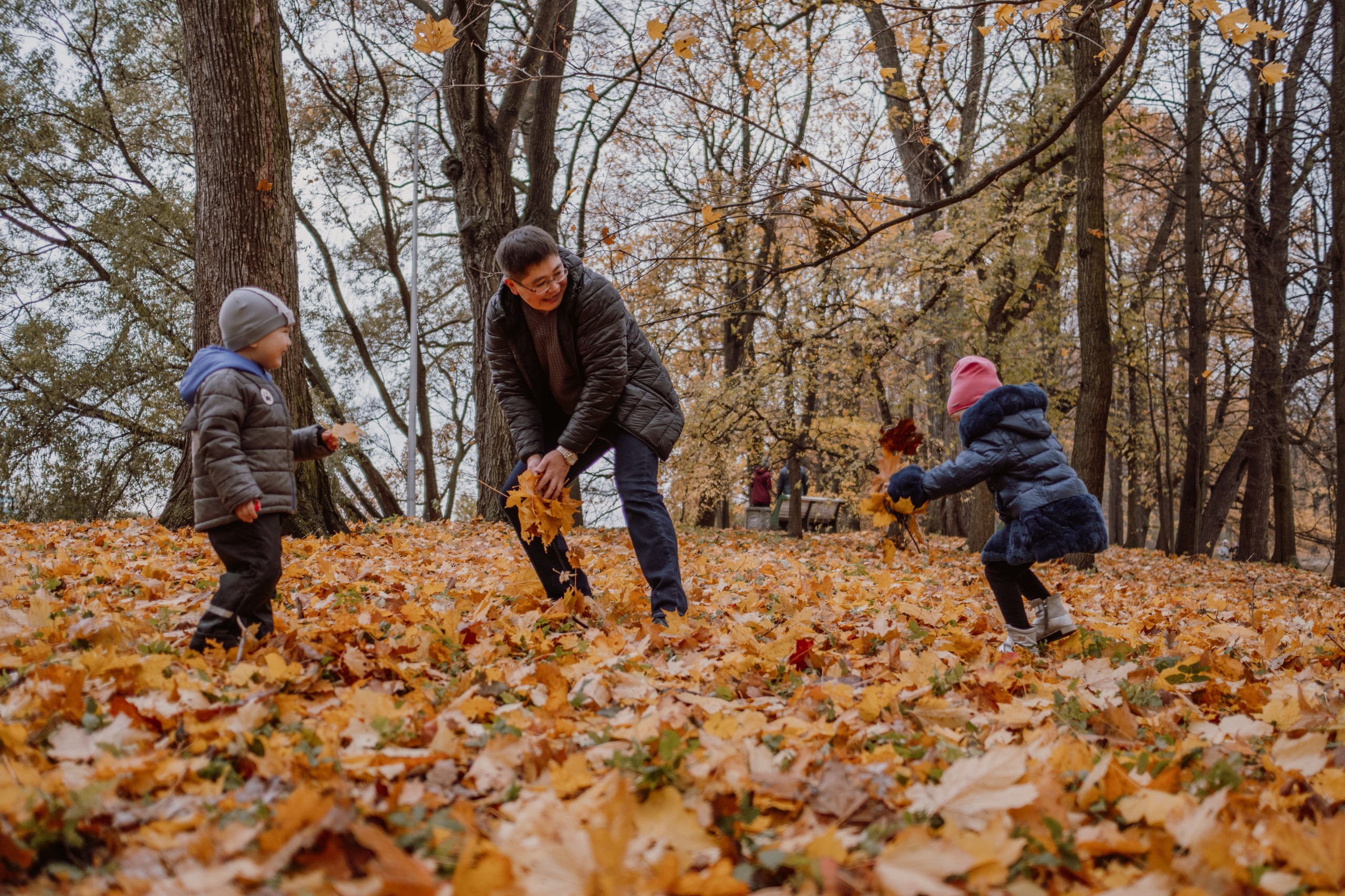 Осенняя семейная фотосессия в Санкт-Петербурге. Семейный и детский фотограф в Санкт-Петербурге Наталья Григорьева
