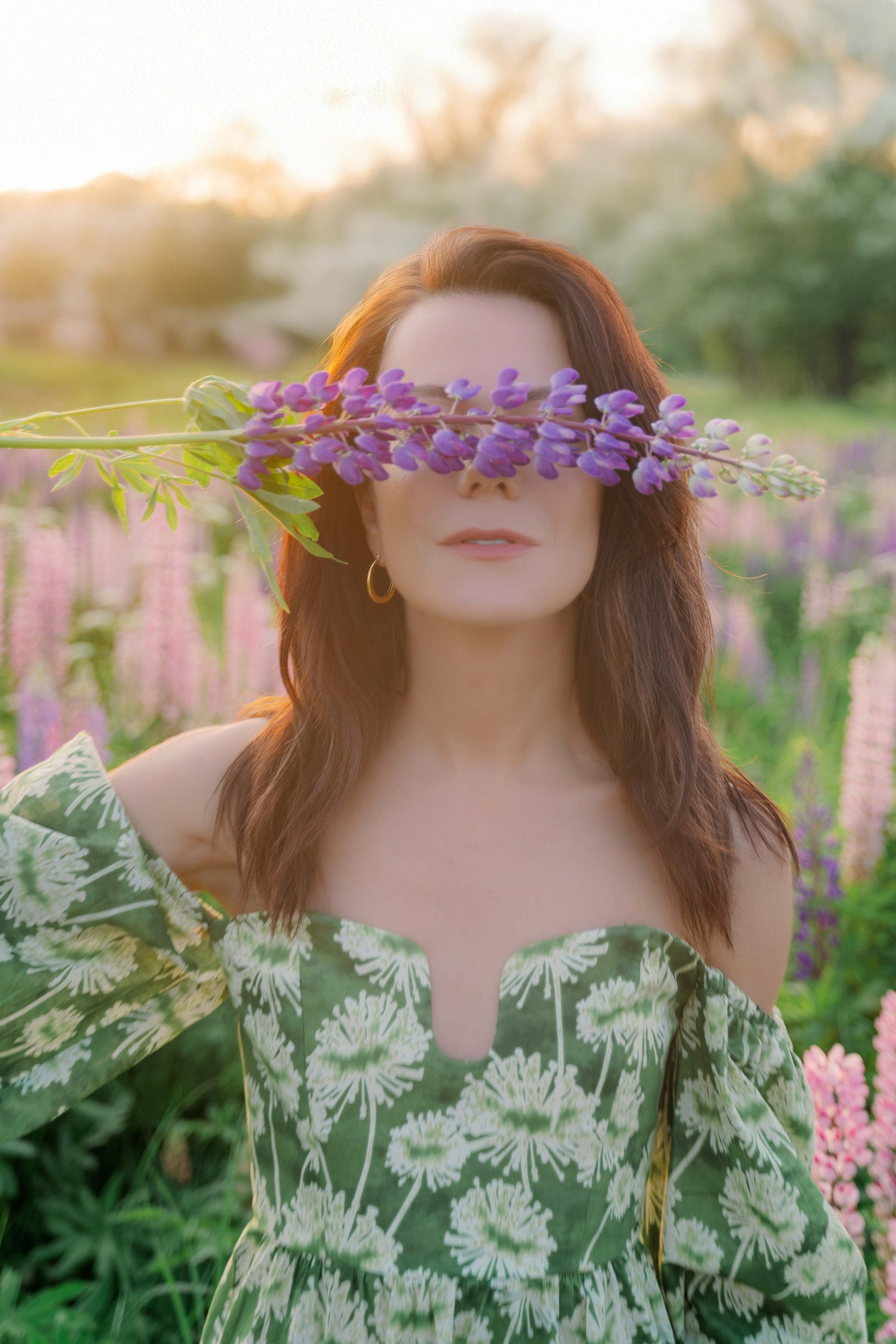 Наташа и люпины. Фотограф и видеограф в Москве и Абу Даби Мария Кулагина