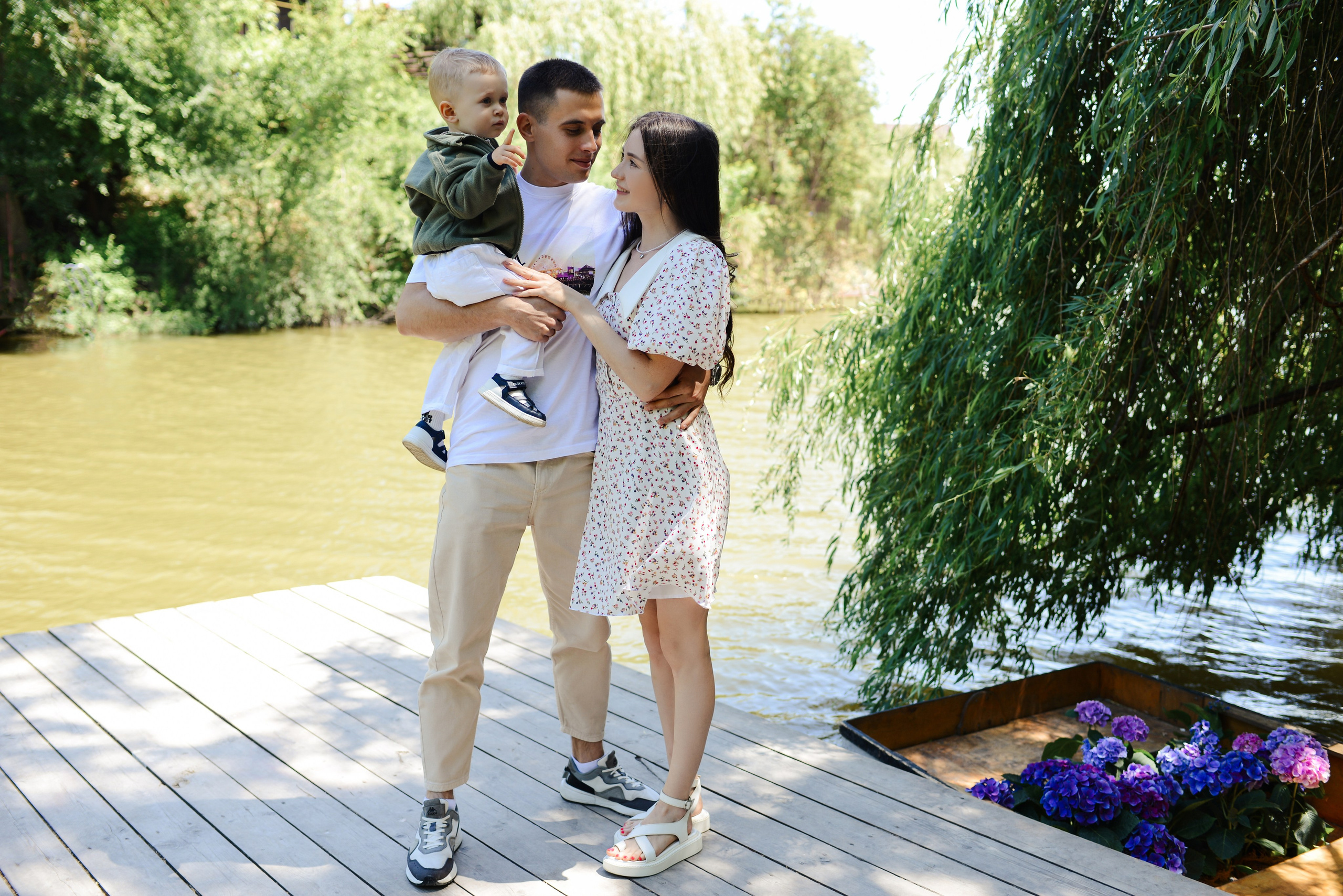 Summer family photo shoot. Фотограф Ярута Оксана / Ростов-на-Дону