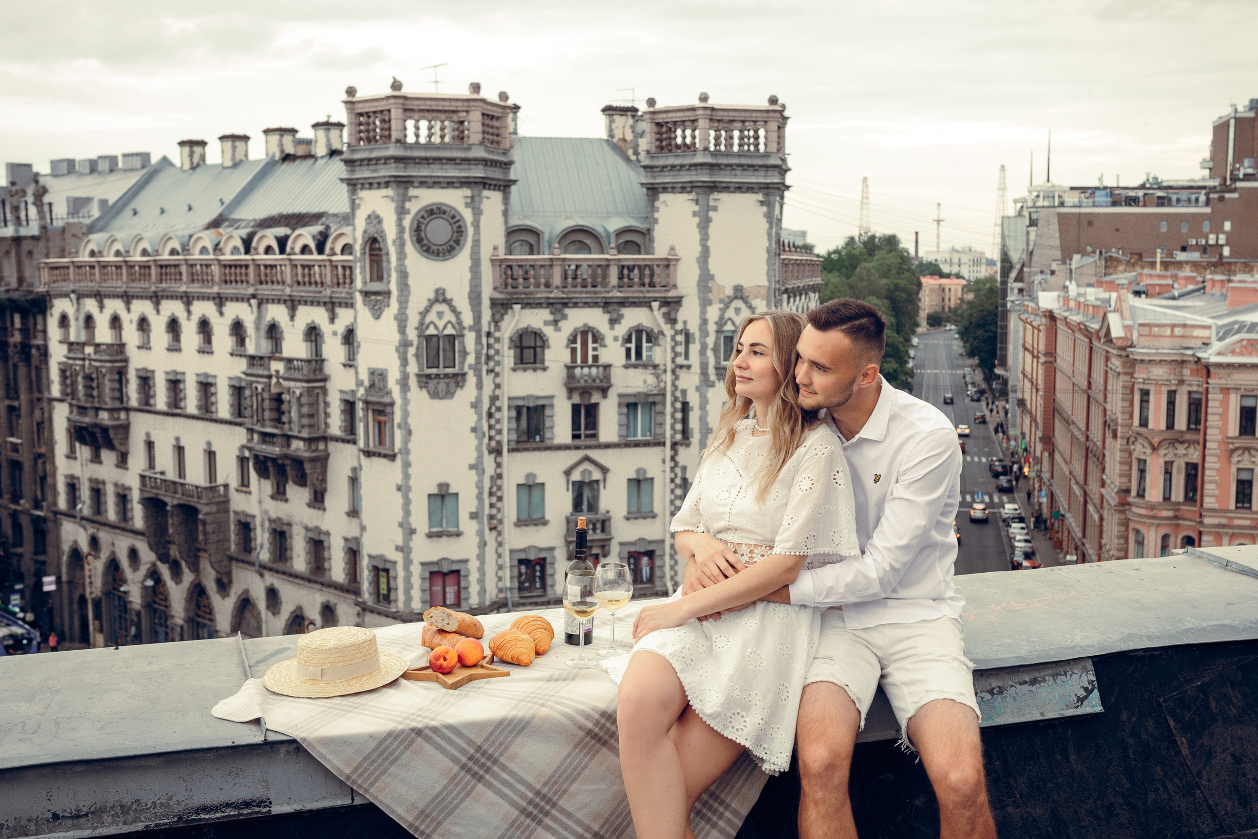 Фотосессия на крыше. Фотограф Санкт-Петербург Елена Мухина