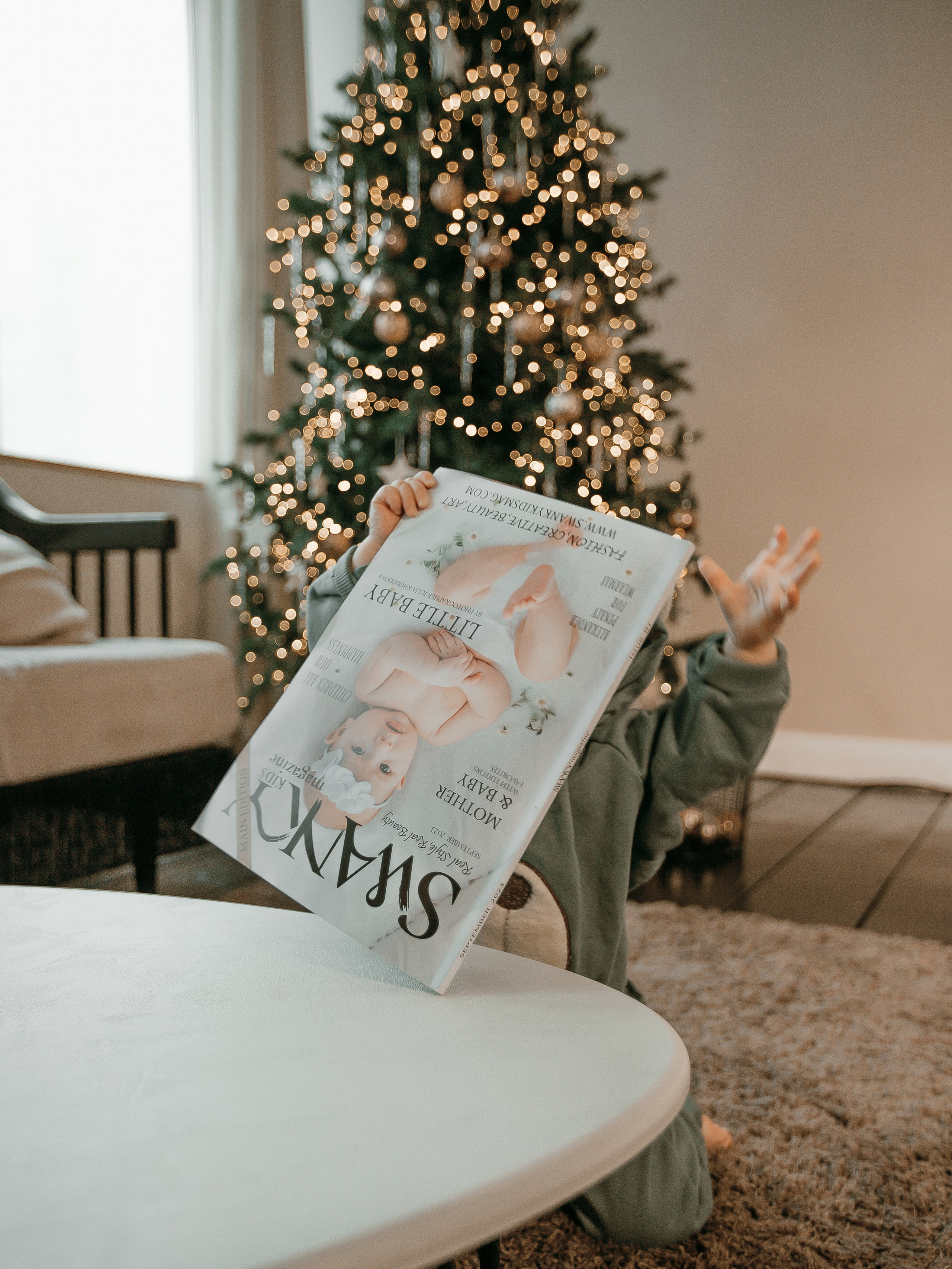 Обложка в журнале. Семейный и детский фотограф в  г. Екатеринбурге Холодова Юлия