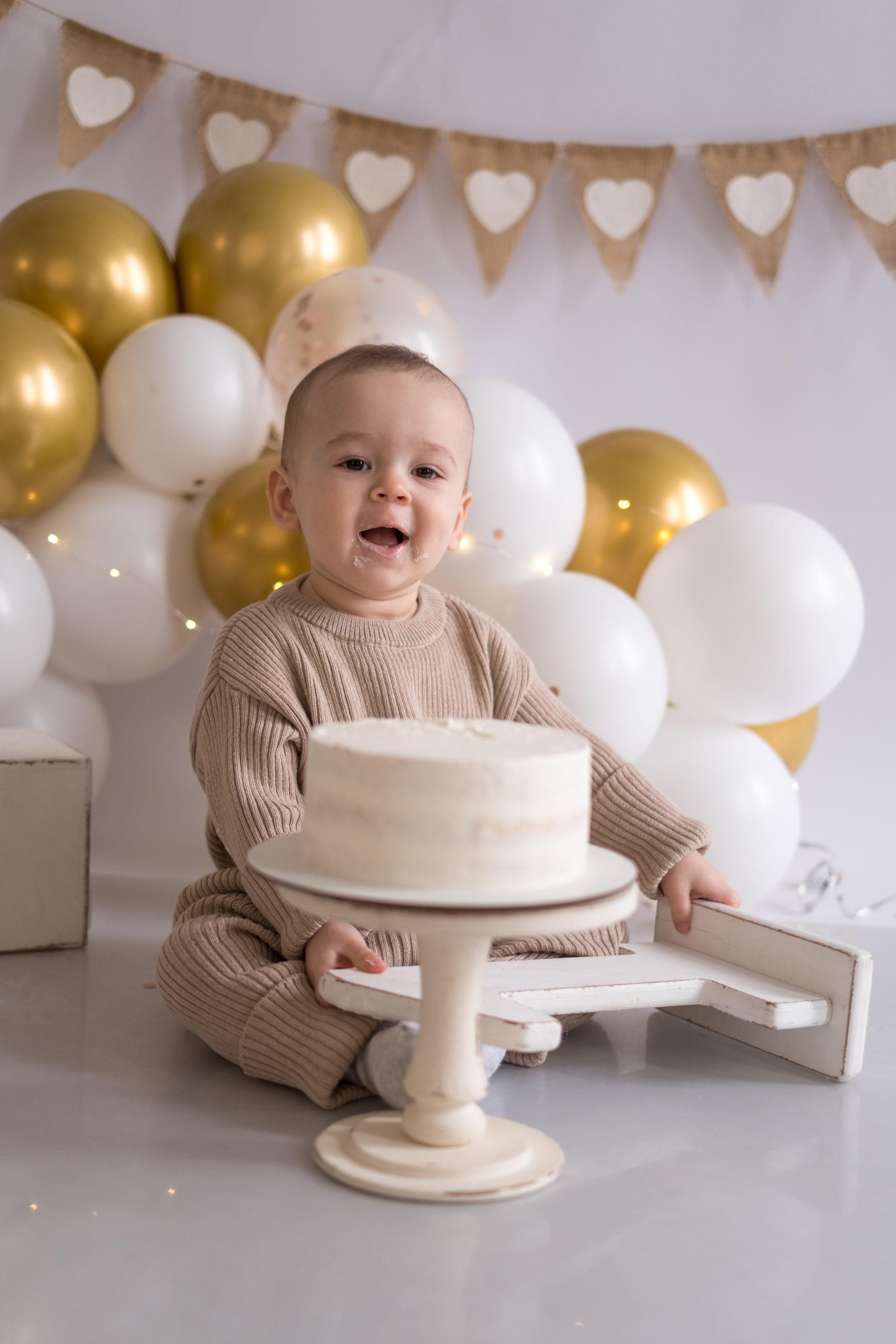 Годик Алексею. Семейный детский ньюборн фотограф в Москве Марта Петрова