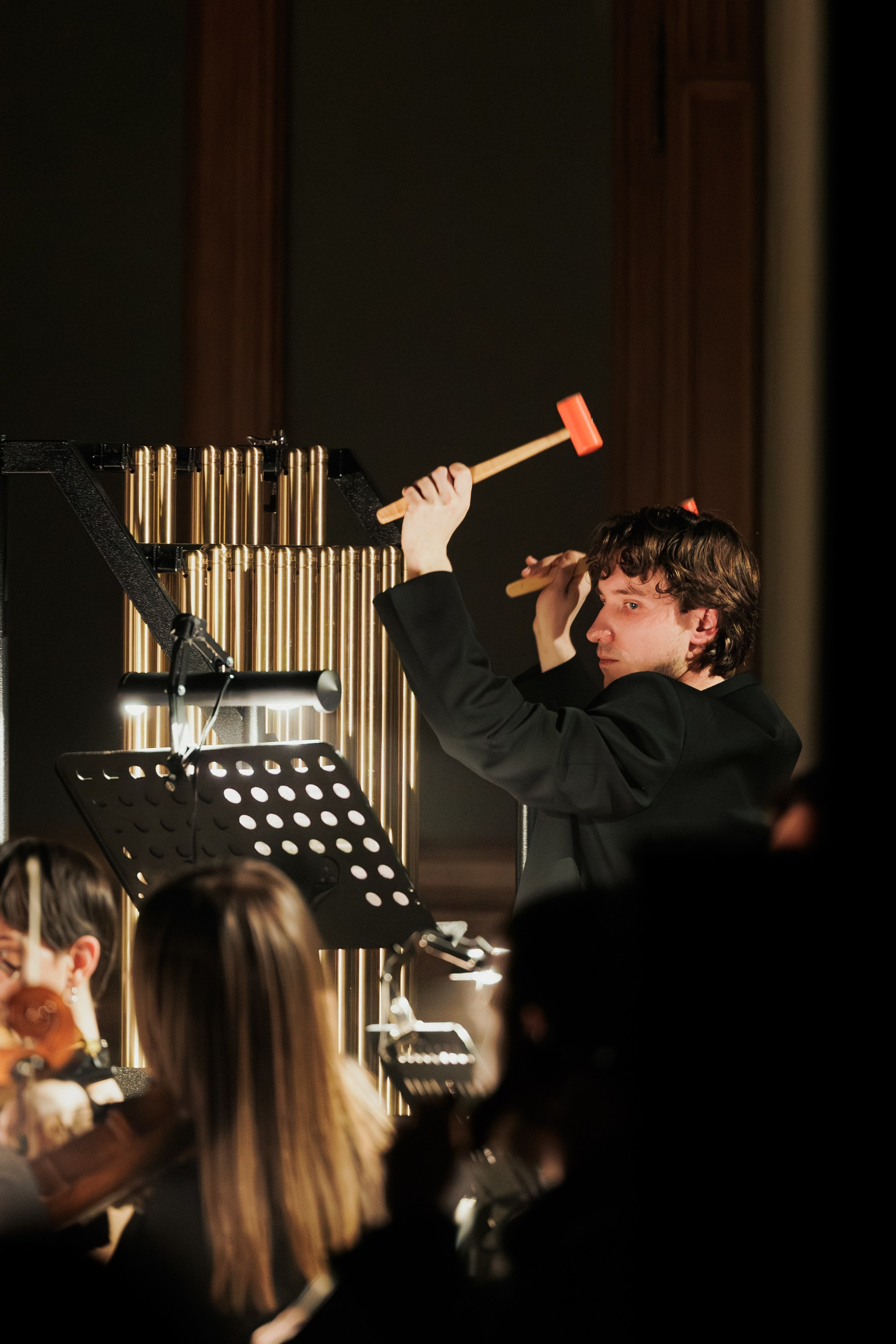 Концерт музыки композитора-резидента Алексея Ретинского «Dom Radio». Репортажный фотограф в Санкт-Петербурге Александр Паклин