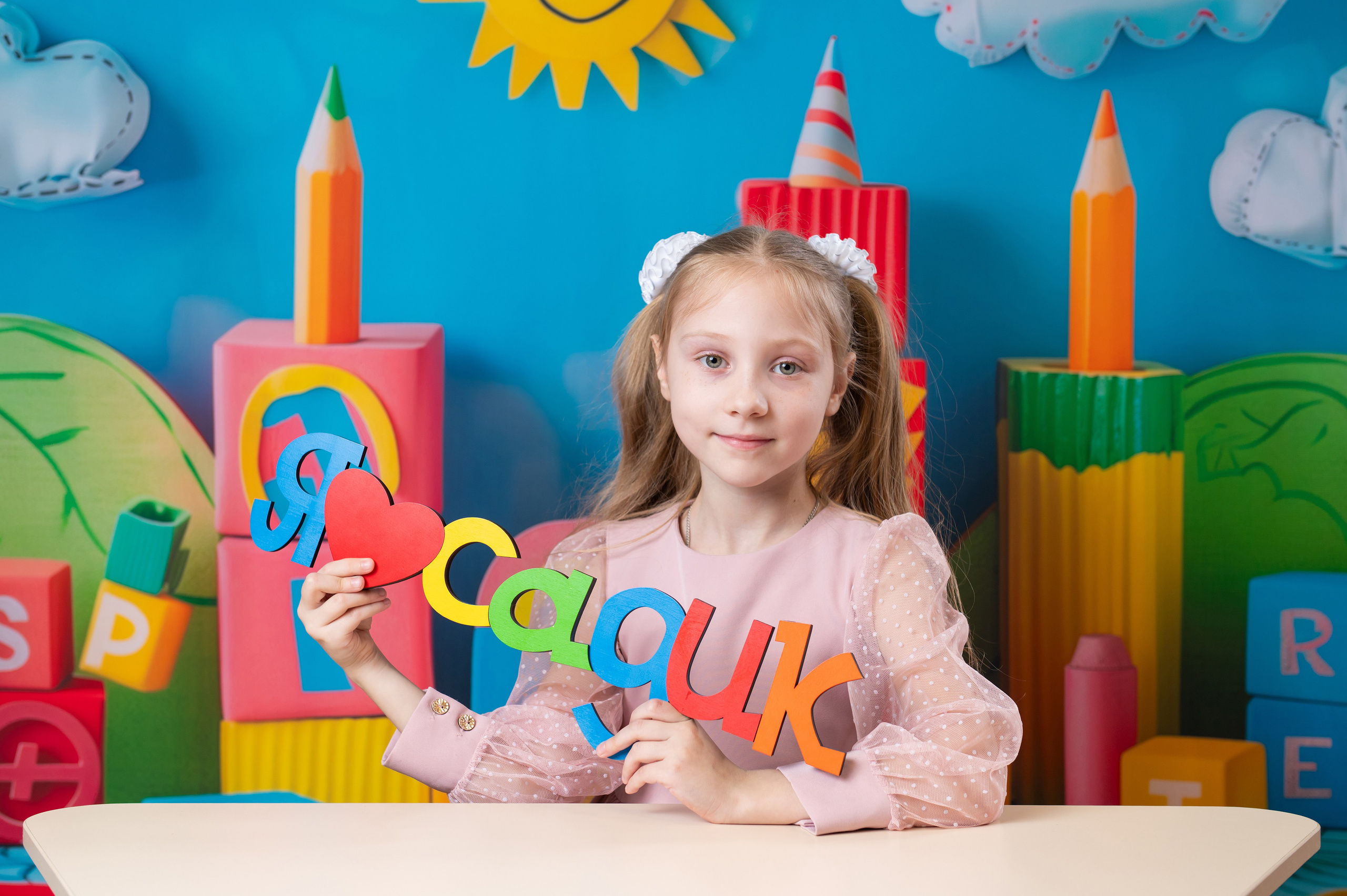 Фотосессия на выпускные альбомы для детского сада. Выпускные альбомы Искитим Бердск Новосибирск