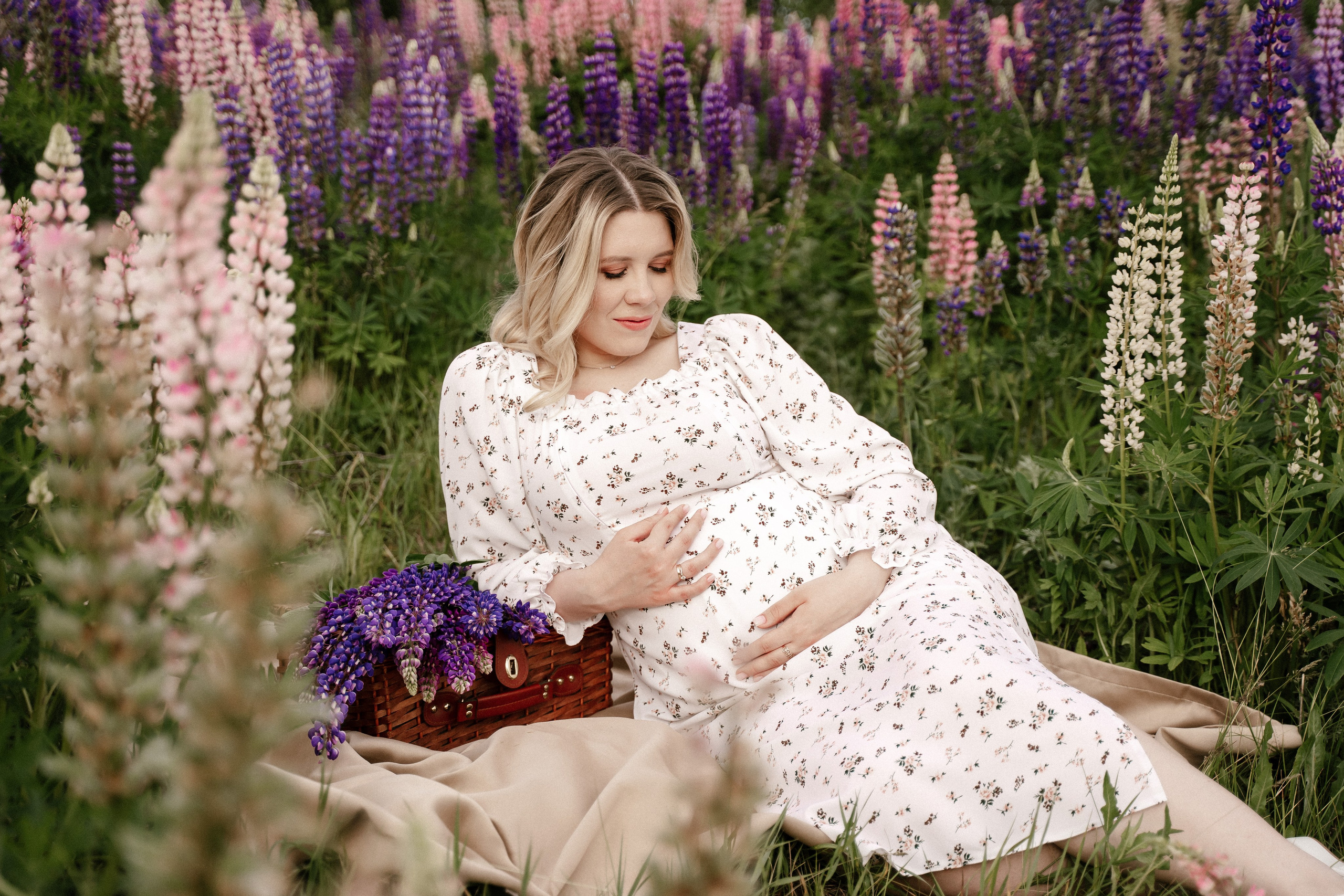 Беременность в люпинах