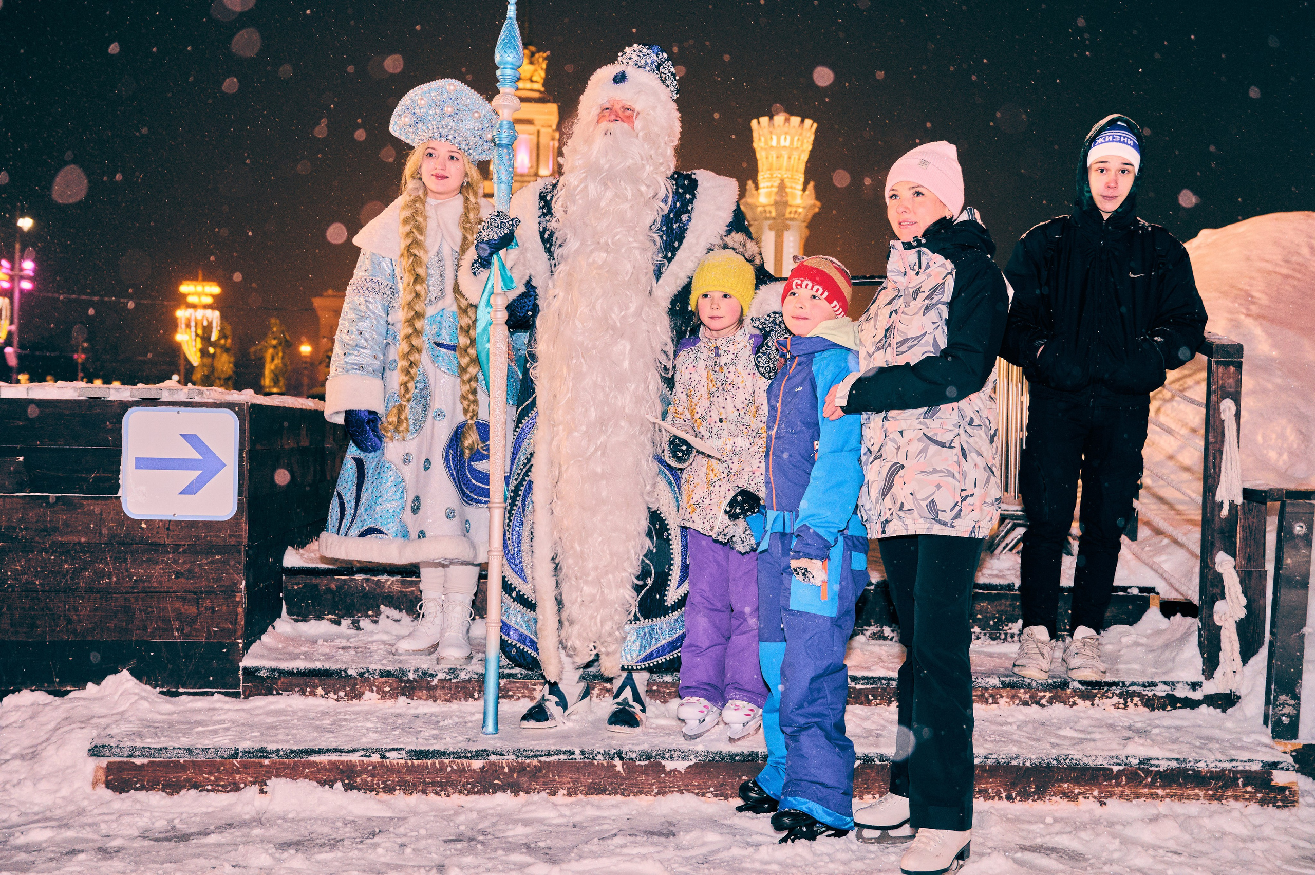 Линия жизни и Дед Мороз на ВДНХ. Никита Хохловский фото и видео продакшн