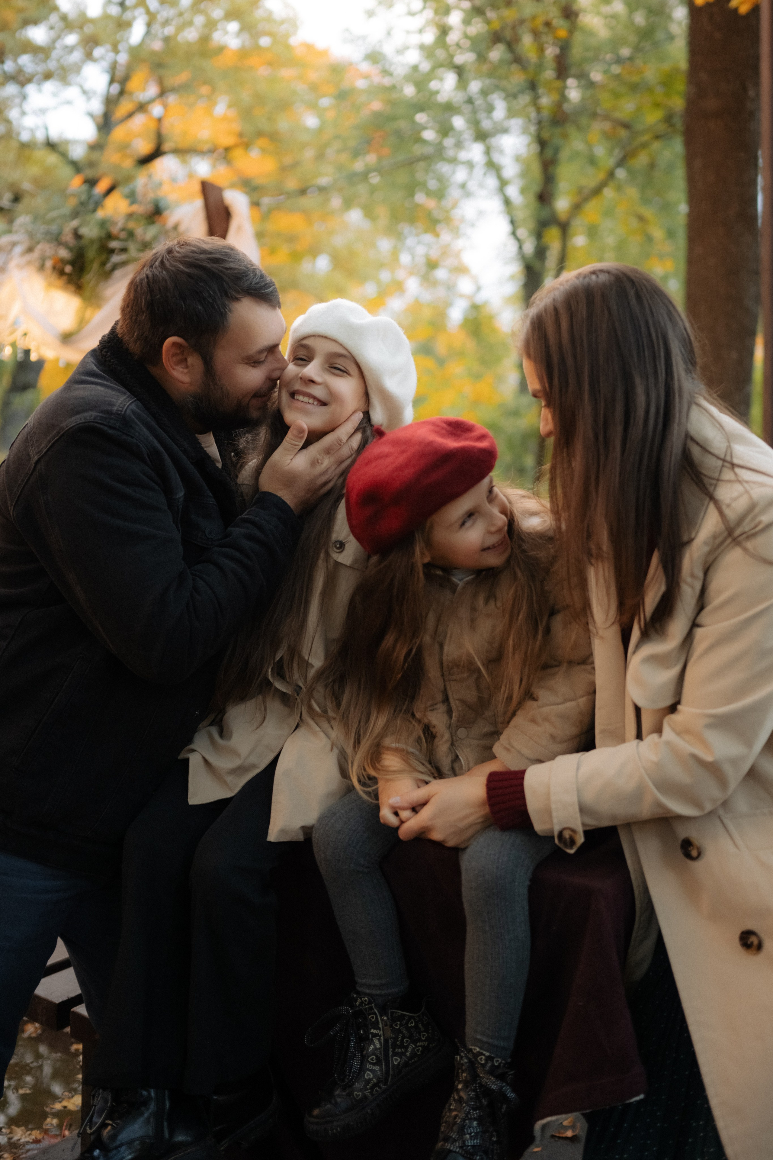 Надя, Женя, Николь и Даша. Дьяконова Валерия семейный и детский фотограф в Санкт-Петербурге