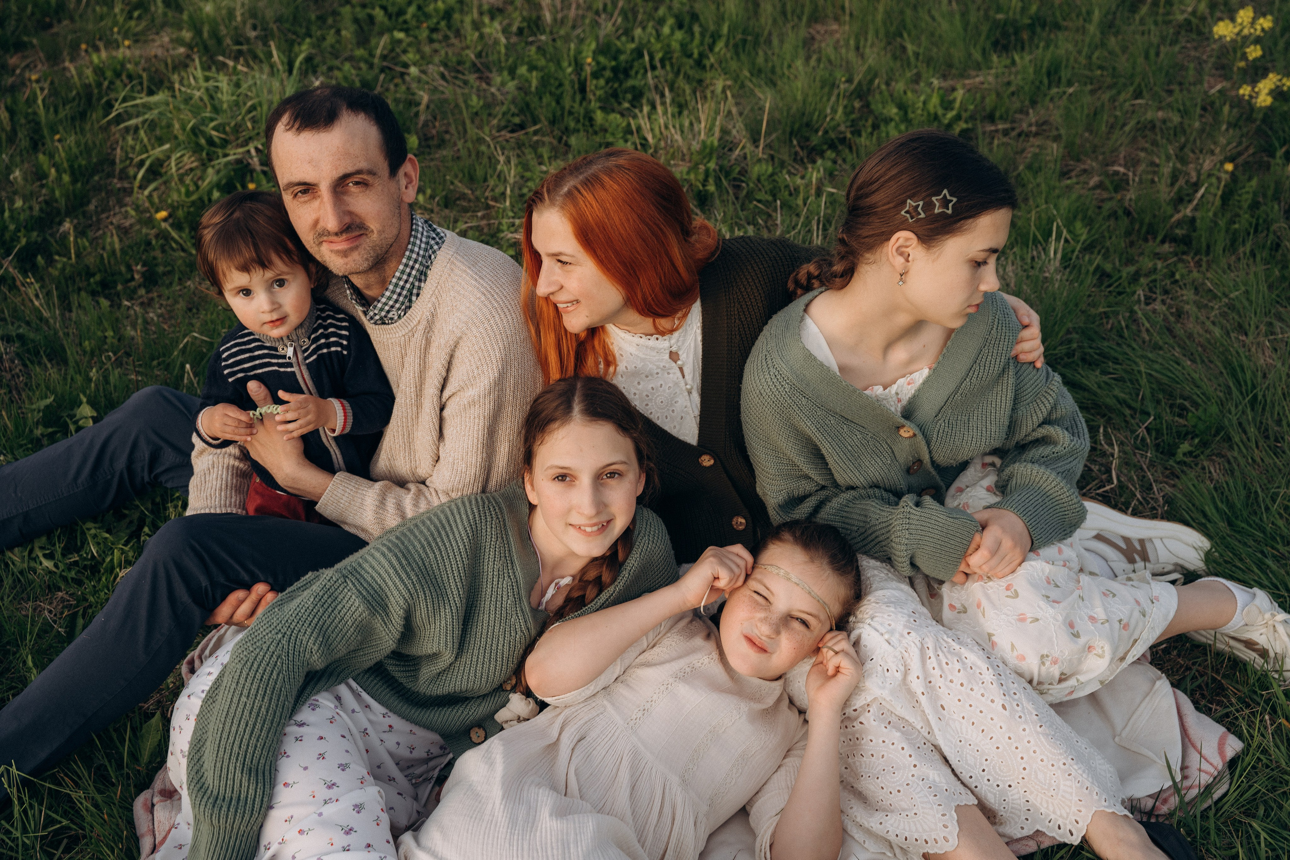 Семья Коломиных. Семейный фотограф в Клину и Москве Елена Храпунова