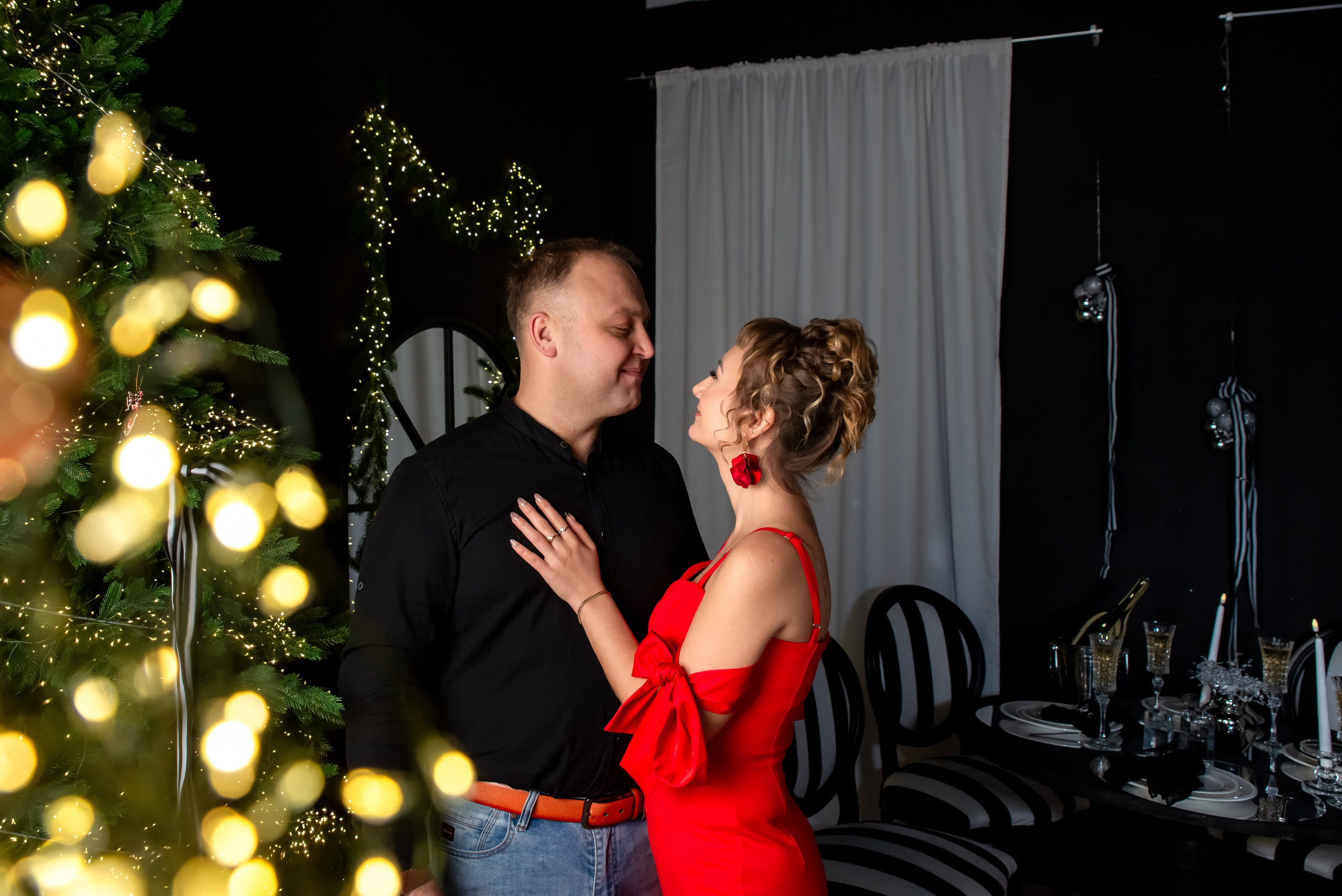 Новогодняя студийная. Фотограф Крещение Венчание Москва