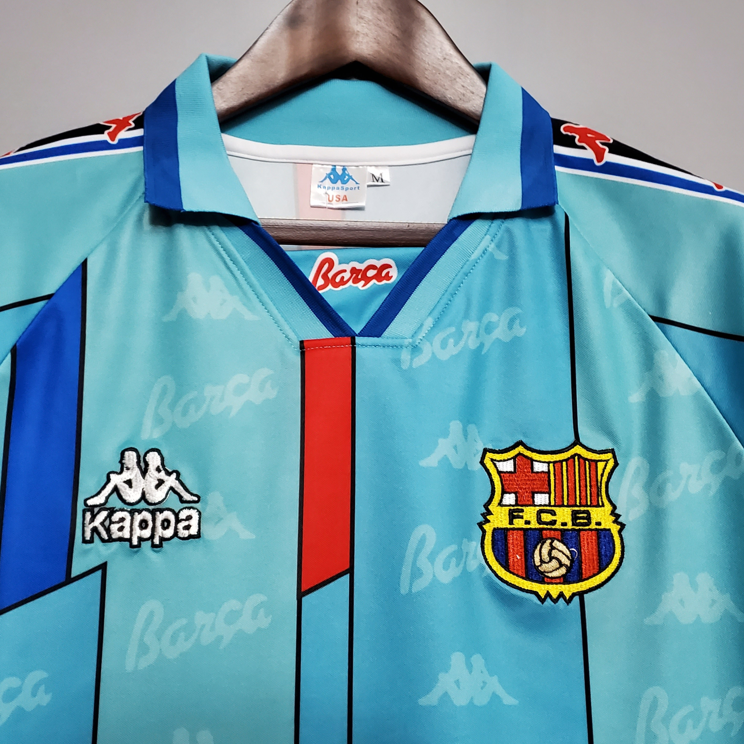 Ретро футболка Barcelona 1996-1997 купить. Футбольный магазин — ssw_magazin