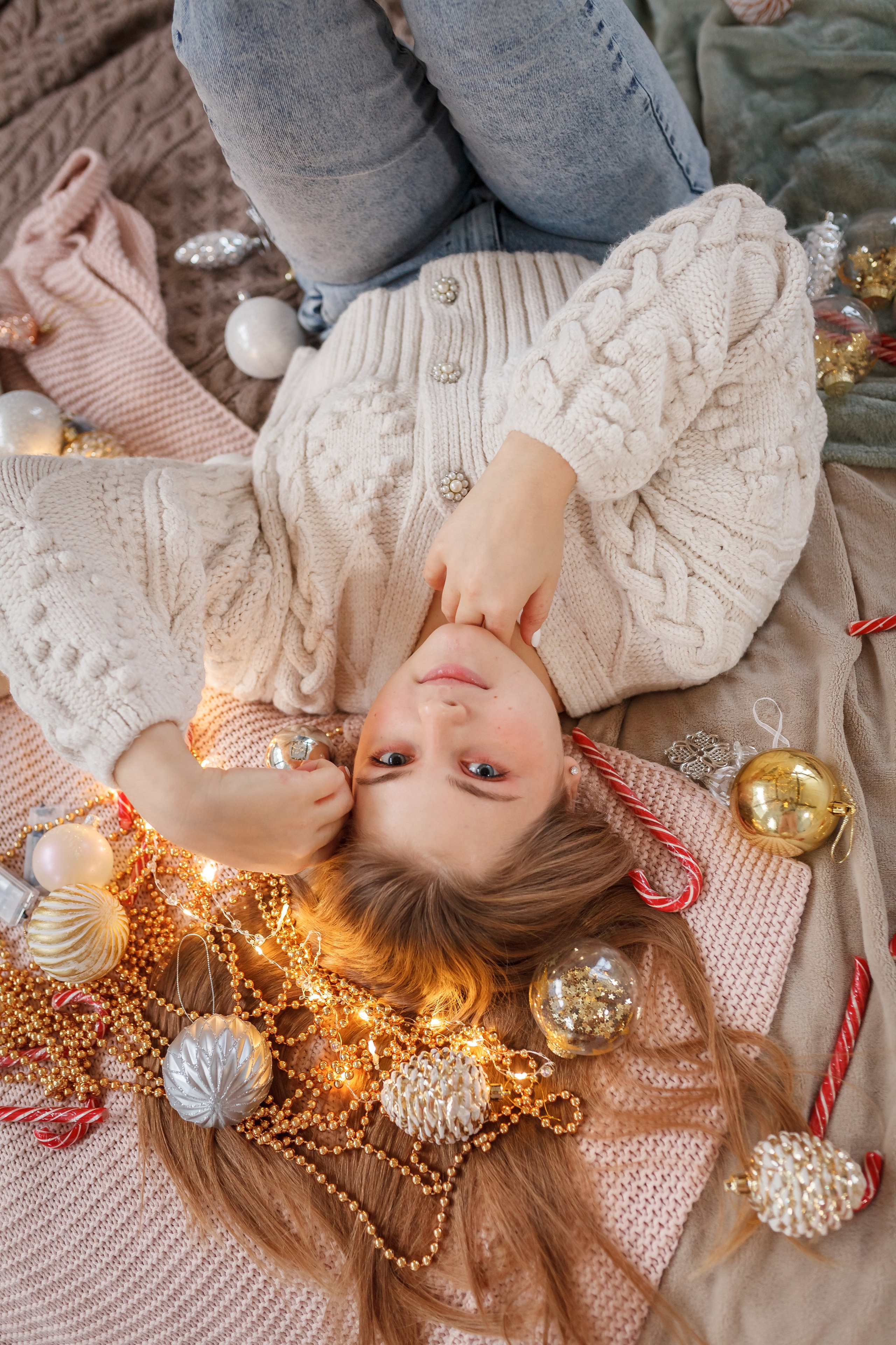 Новогодние портретные в студии. Фотограф в Самаре Юлия Решетнева