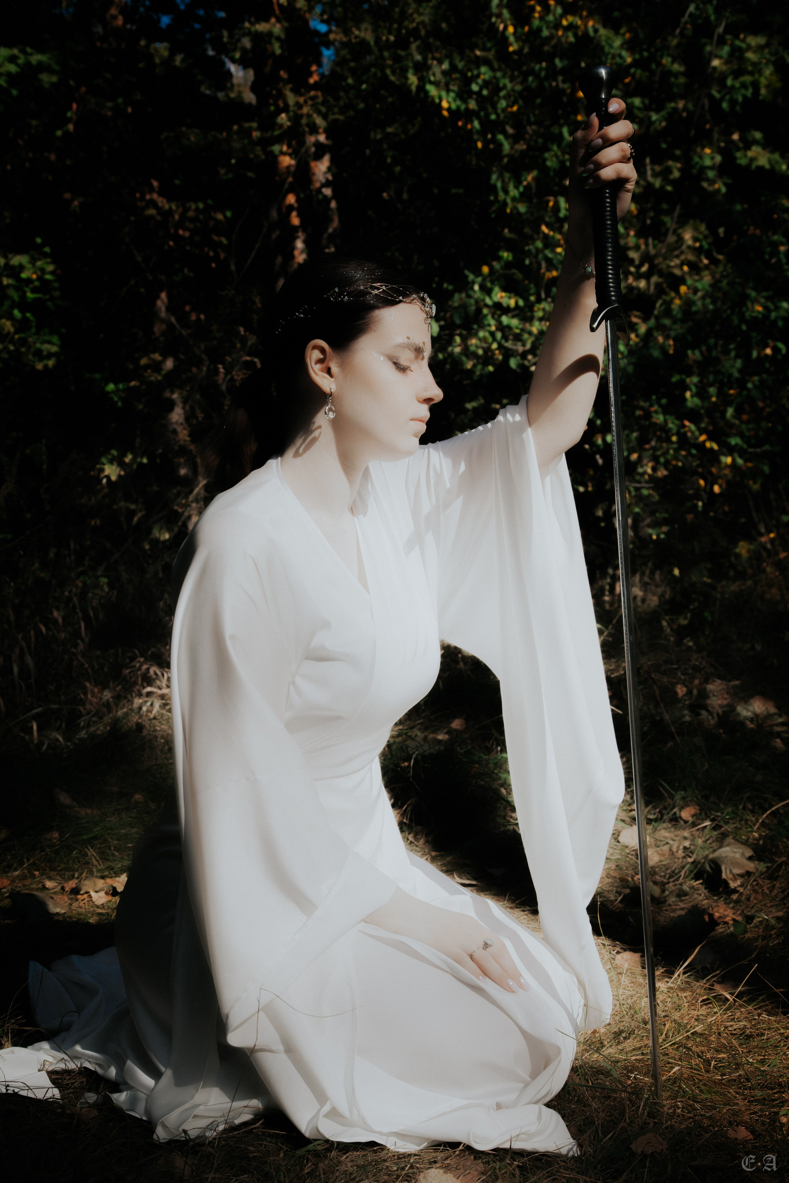 Скандинавская воительница. Фотограф Ellairen