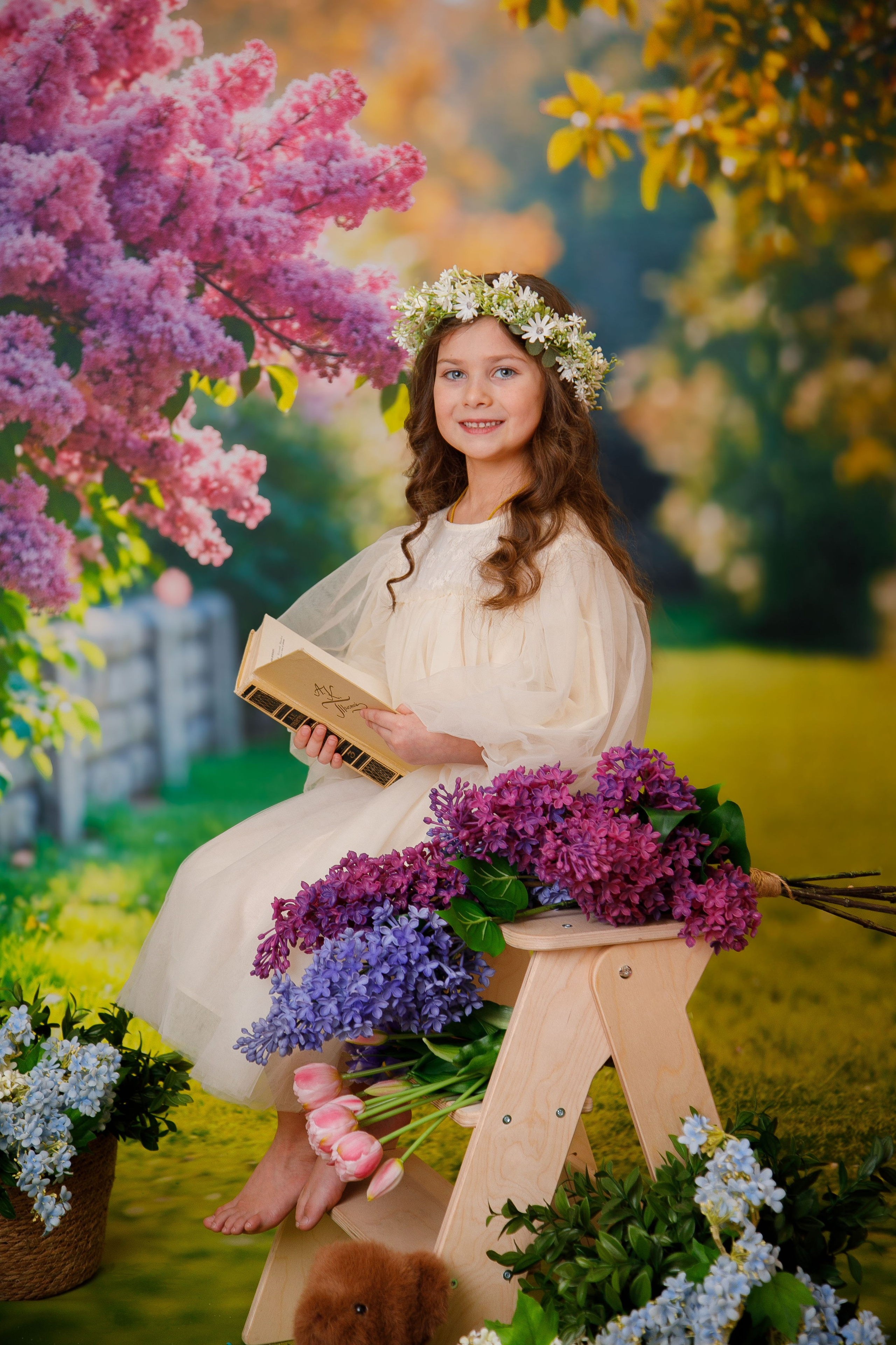 Сирень. Детская фотостудия Москва