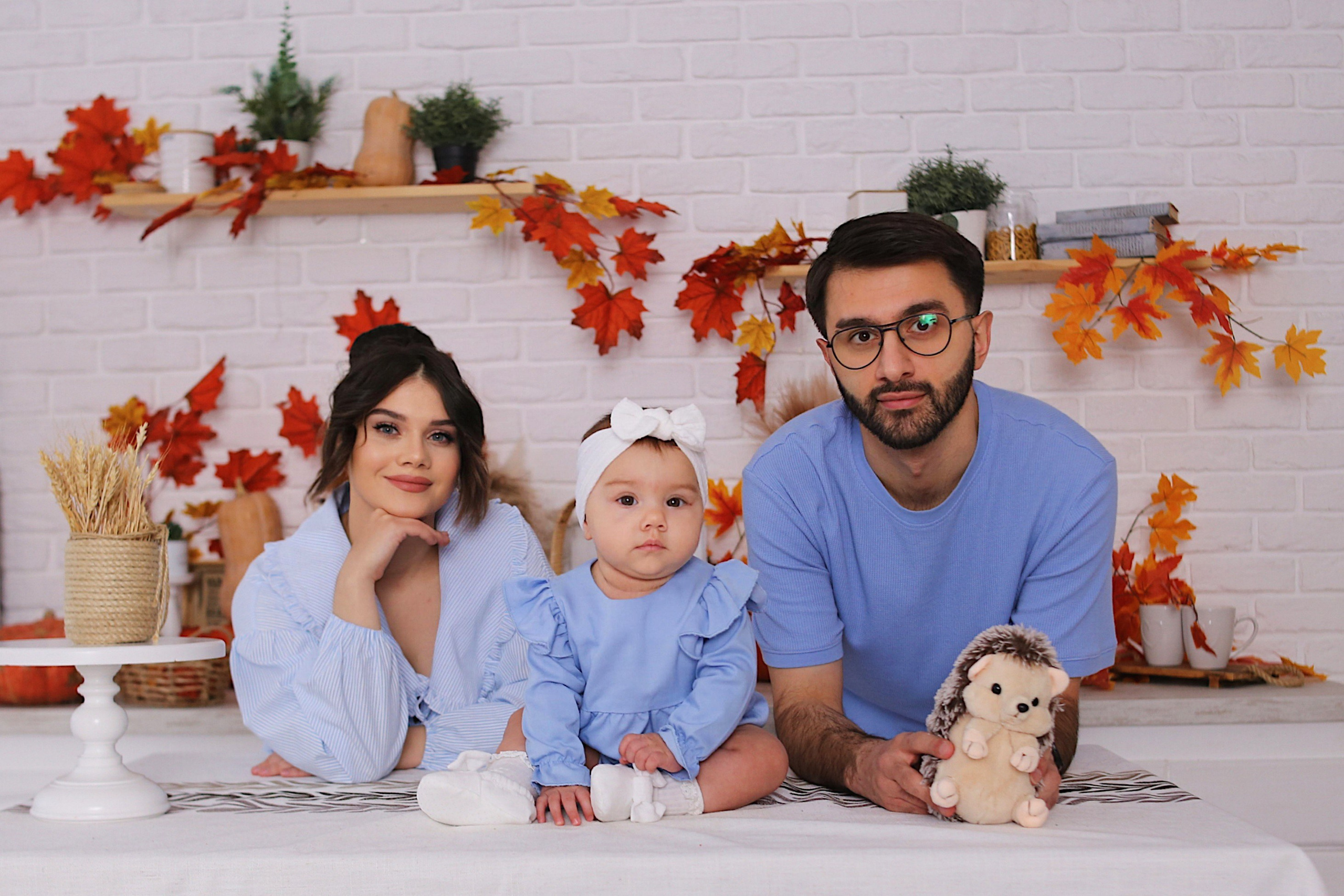 Марина и семья. Фотограф Пирумян Анна. г. Сургут, г. Воронеж