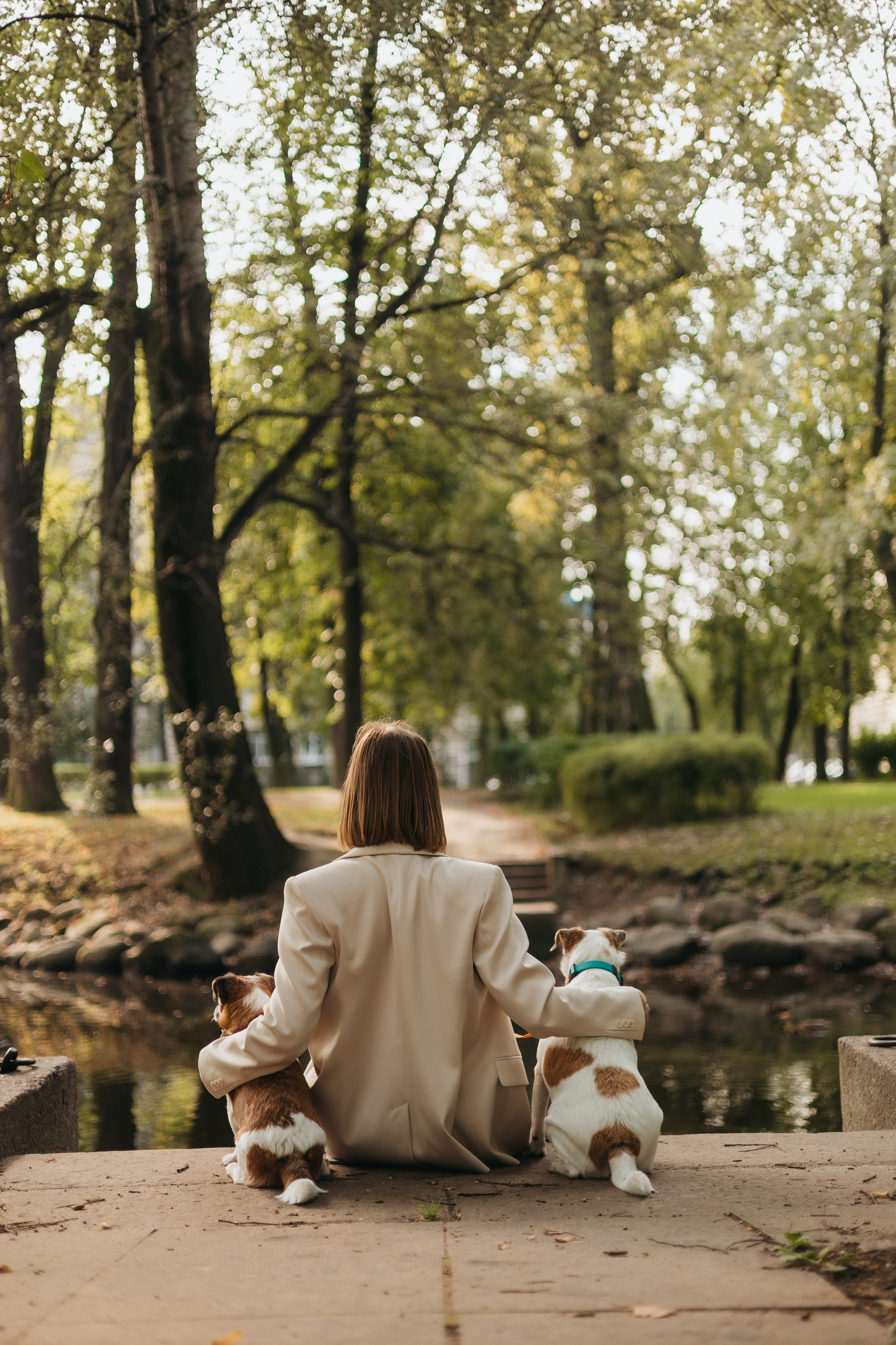 Ольга и Елена, Баркли и Шерлок. Фотограф животных Евгения Верцинская