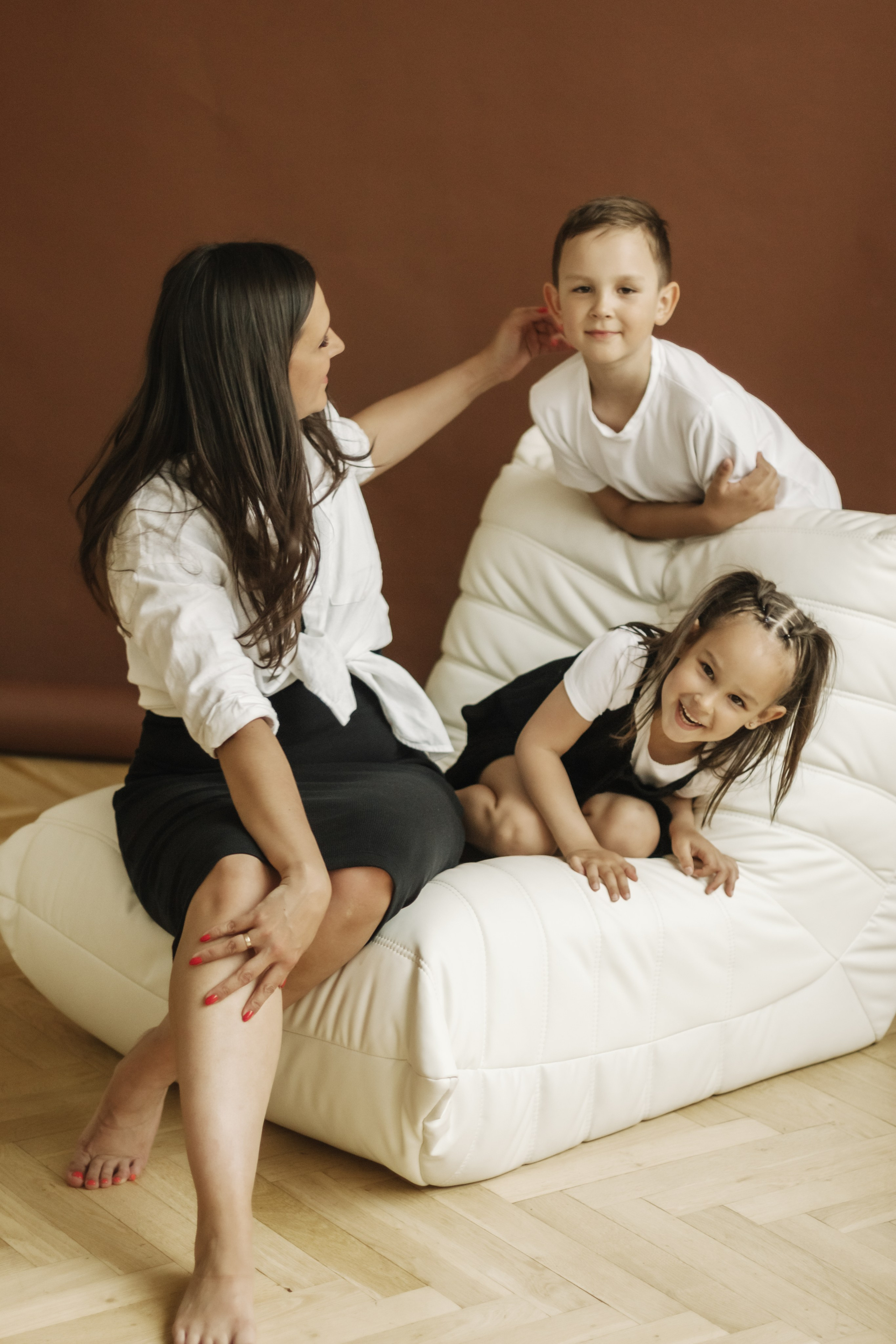 Ульяна и Демид с мамой. Семейный и детский фотограф в Санкт-Петербурге — Лаврова Ольга