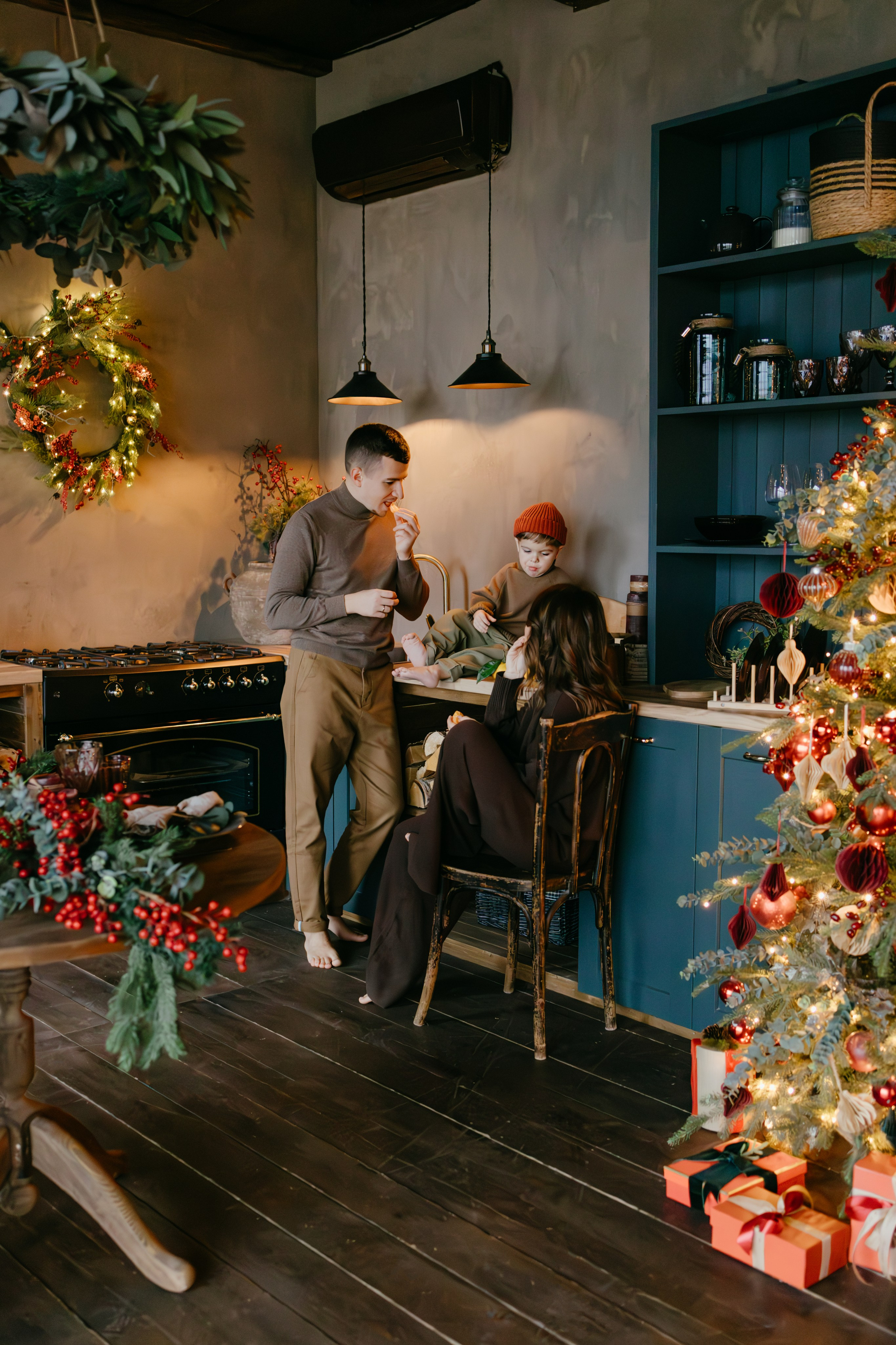 Волшебство и мандарины. История для Максима. Семейный и детский фотограф в Санкт-Петербурге — Лаврова Ольга