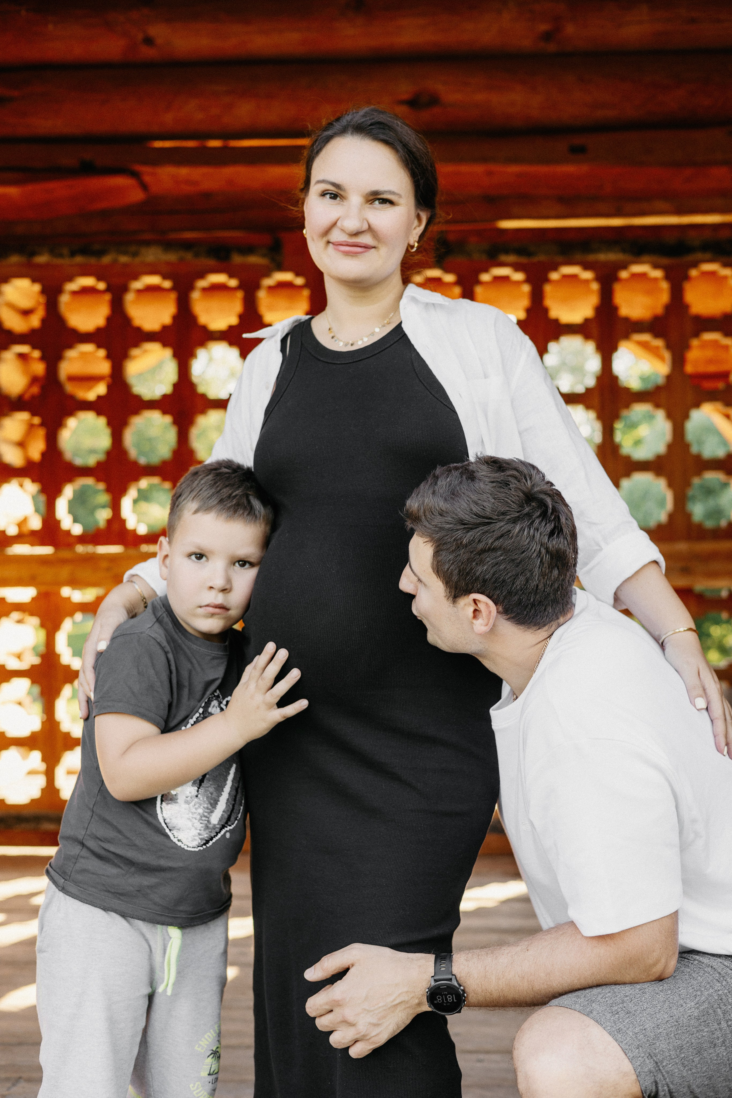 Семейная фотосессия в парке Коломенское. Портретный и семейный фотограф в Москве Мария Рослякова