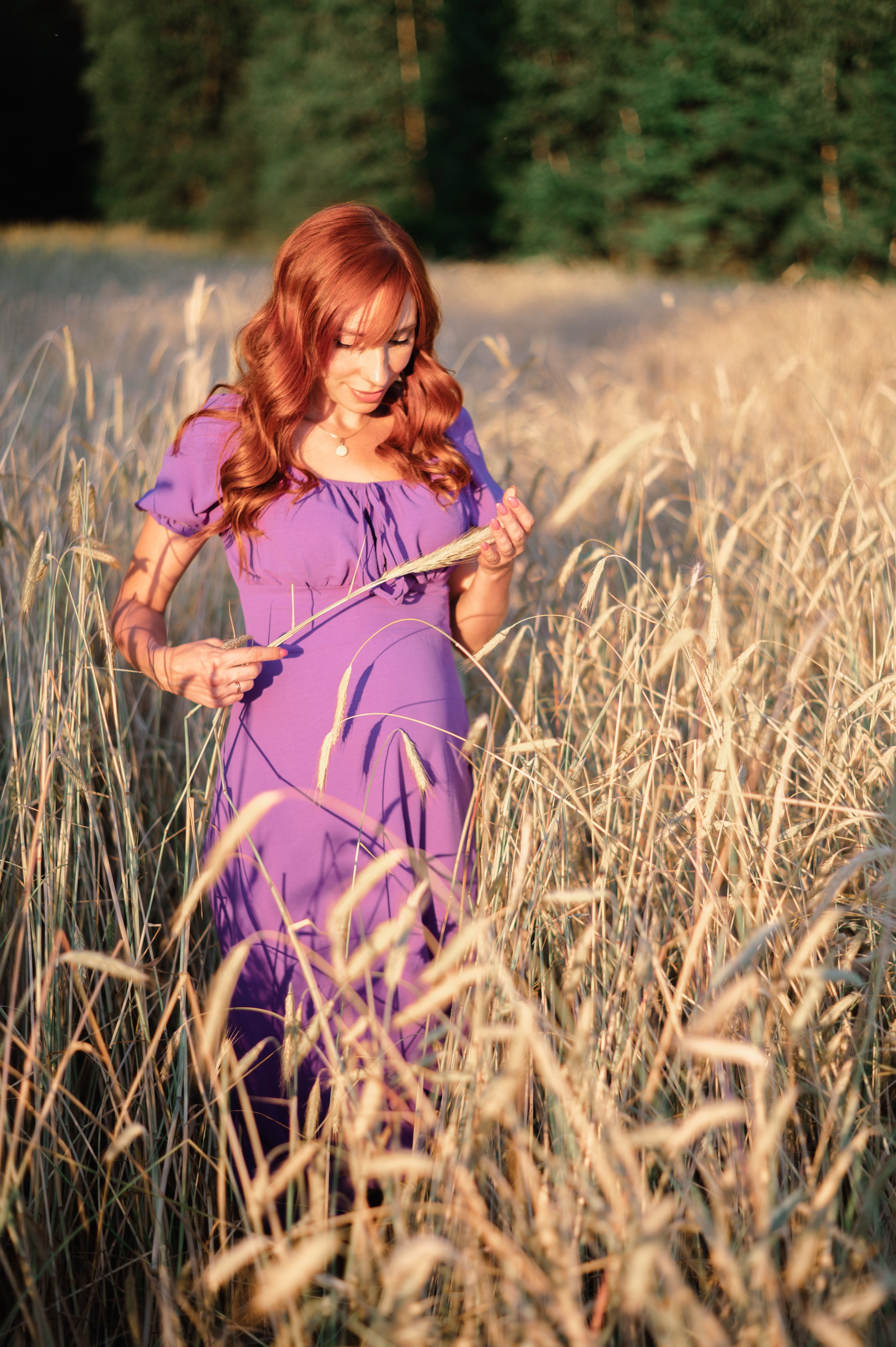 Фотосессия беременности в деревенском стиле. Фотограф в Кирове Инна Софронова